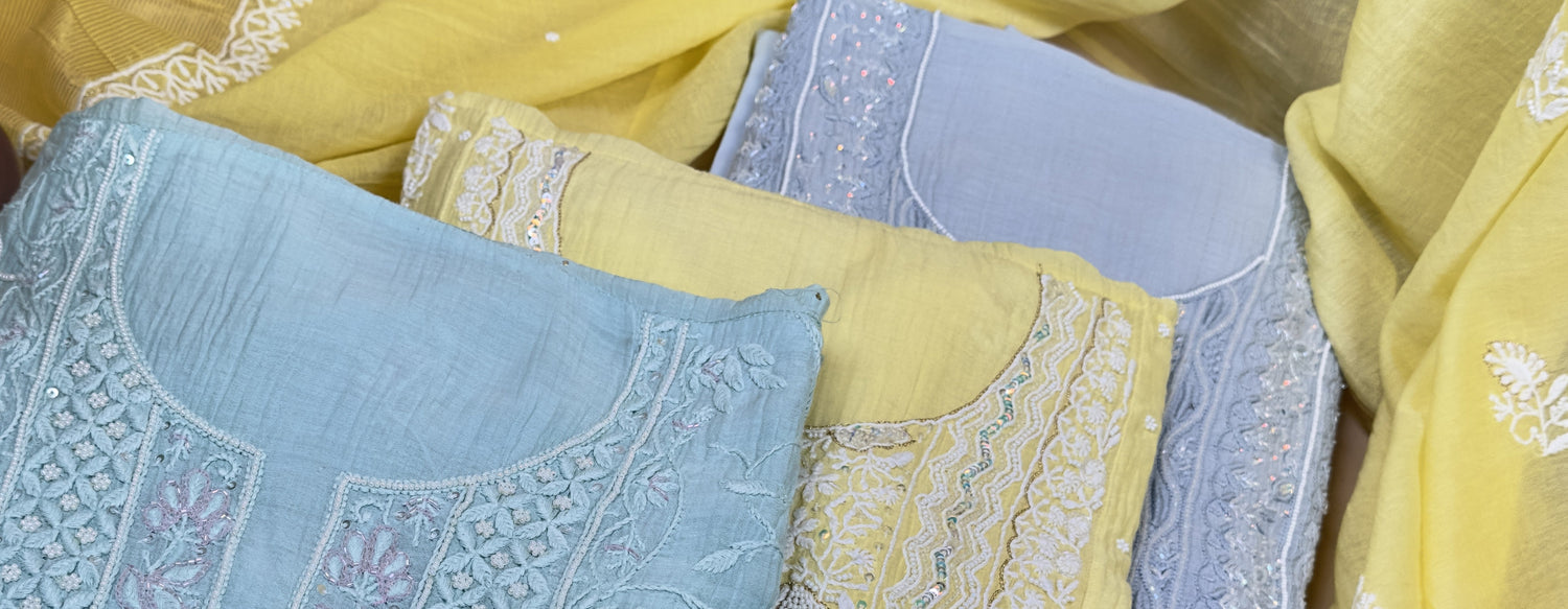 Lakhnavi Embroidered Suits