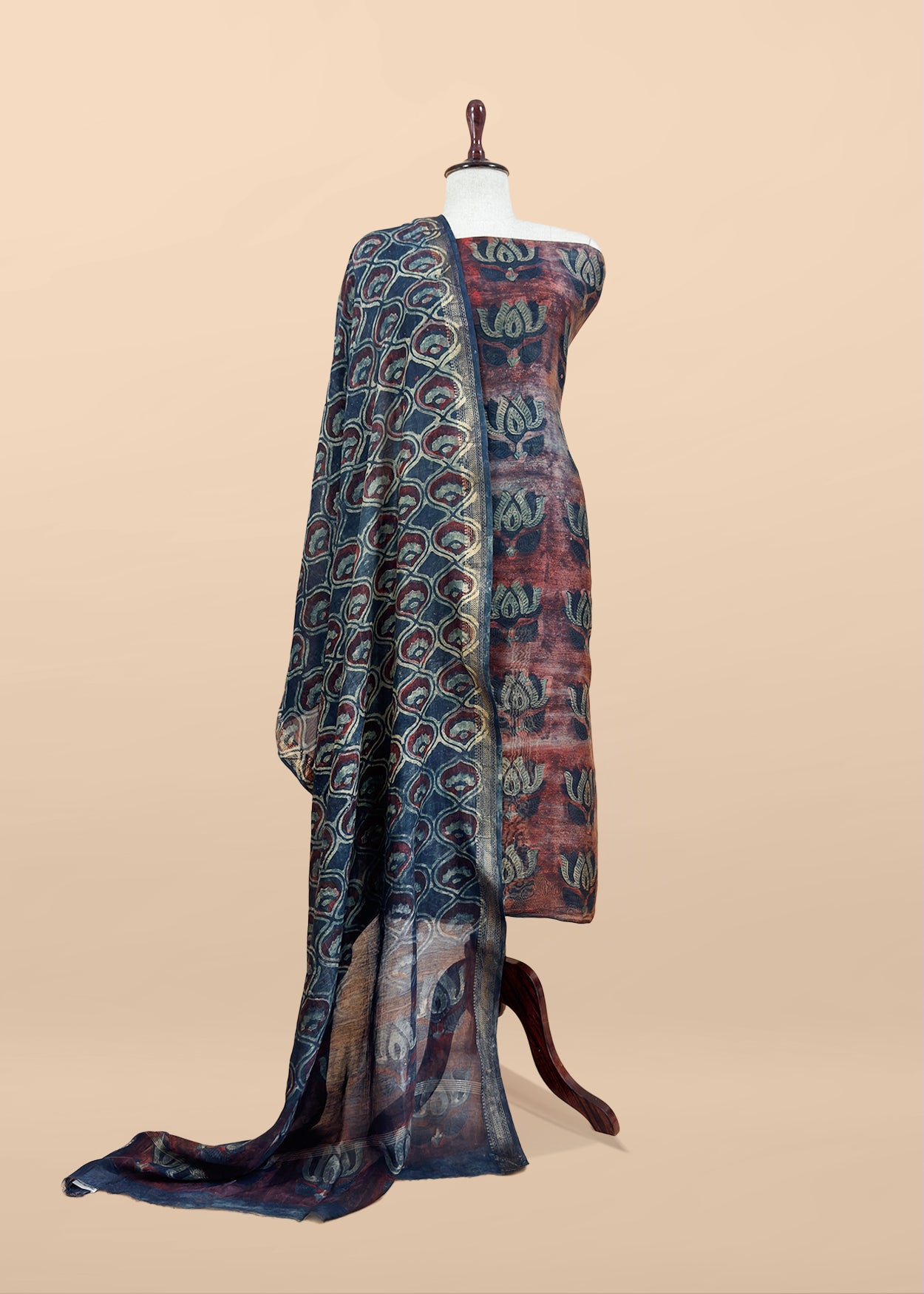 Pure maheshwari suit for women