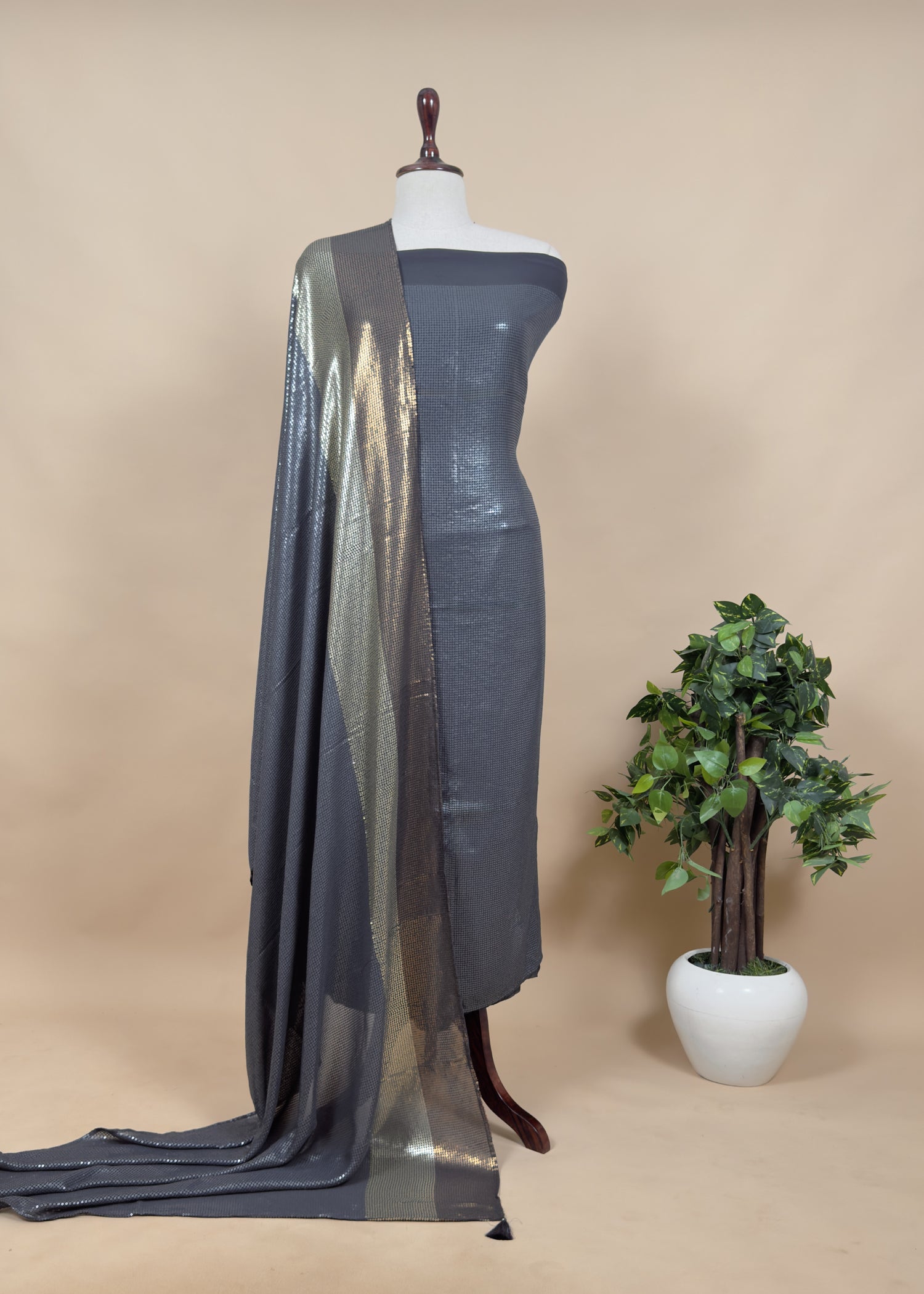 Wedding wear georgette suit set