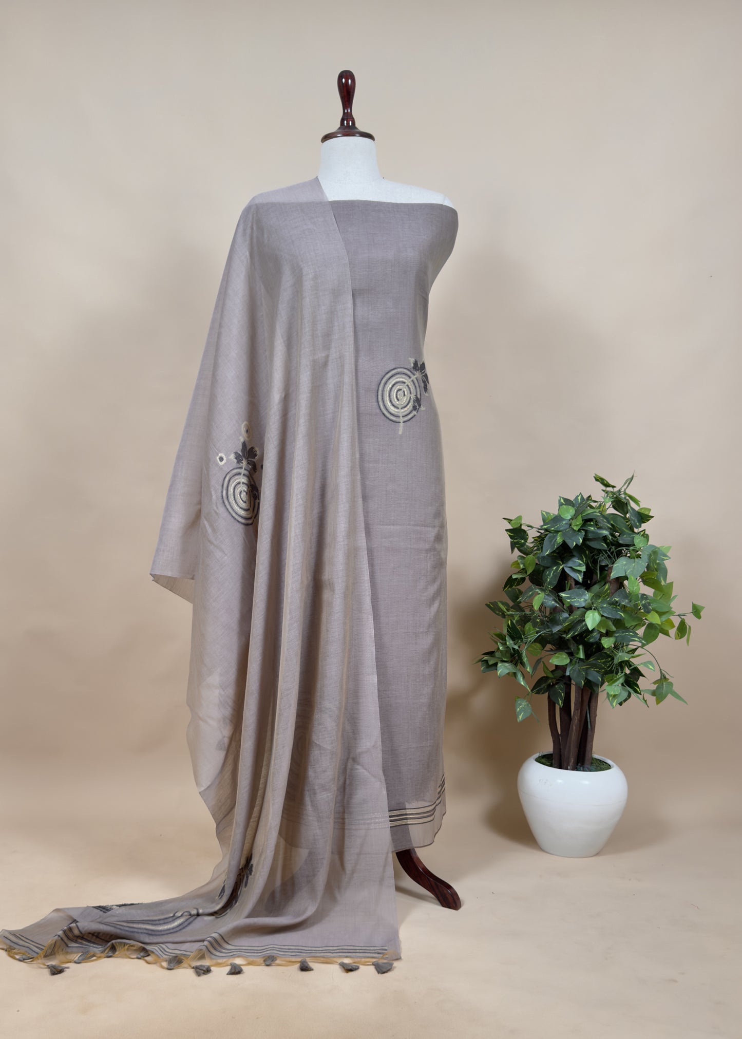 summer wear jamdani suit at the best price
