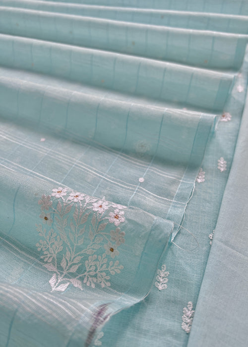 Pink Shree Niketan Embroidered Chanderi Suit