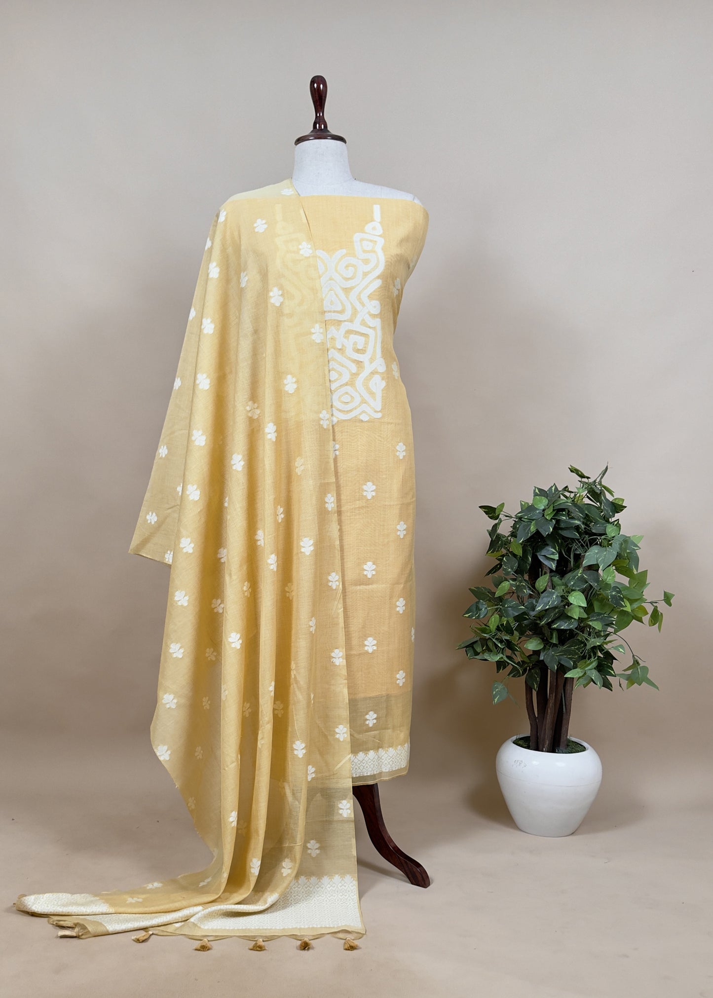 summer wear jamdani suit at the best price