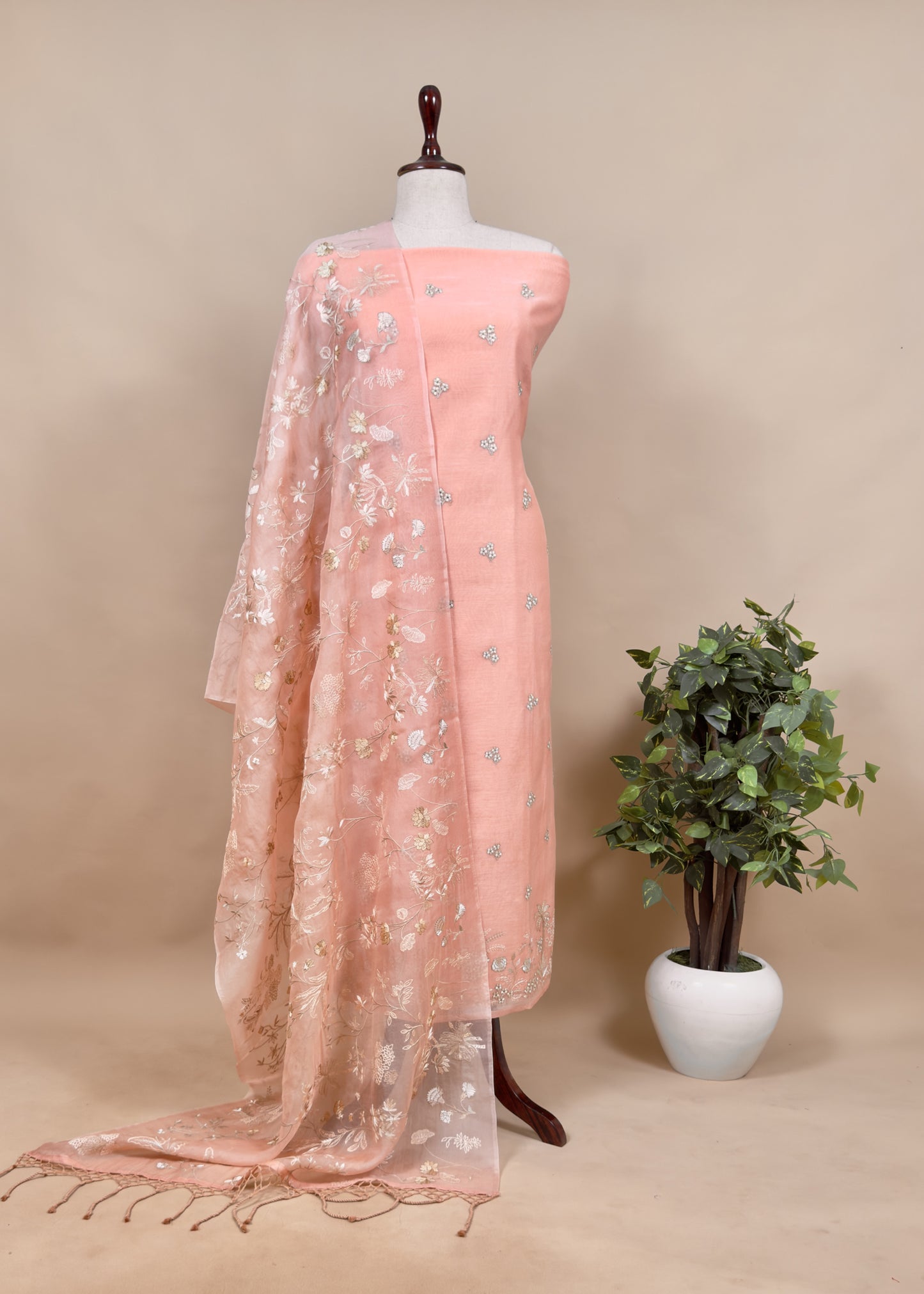 Buy chanderi suit for women online
