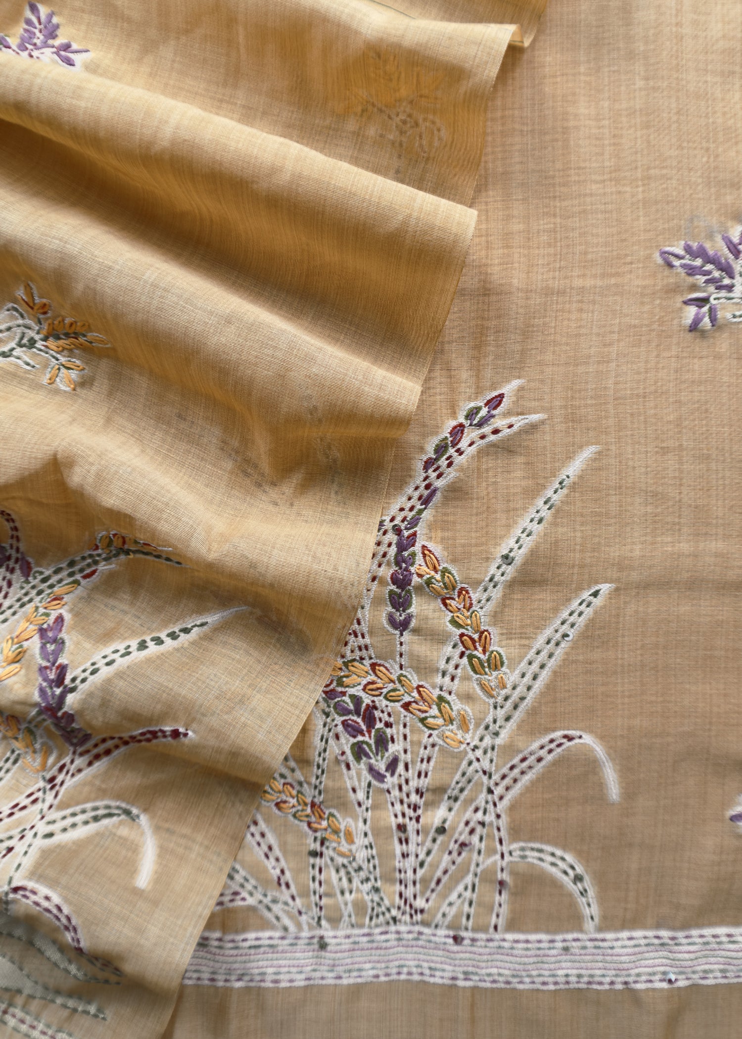 summer wear chanderi suit
