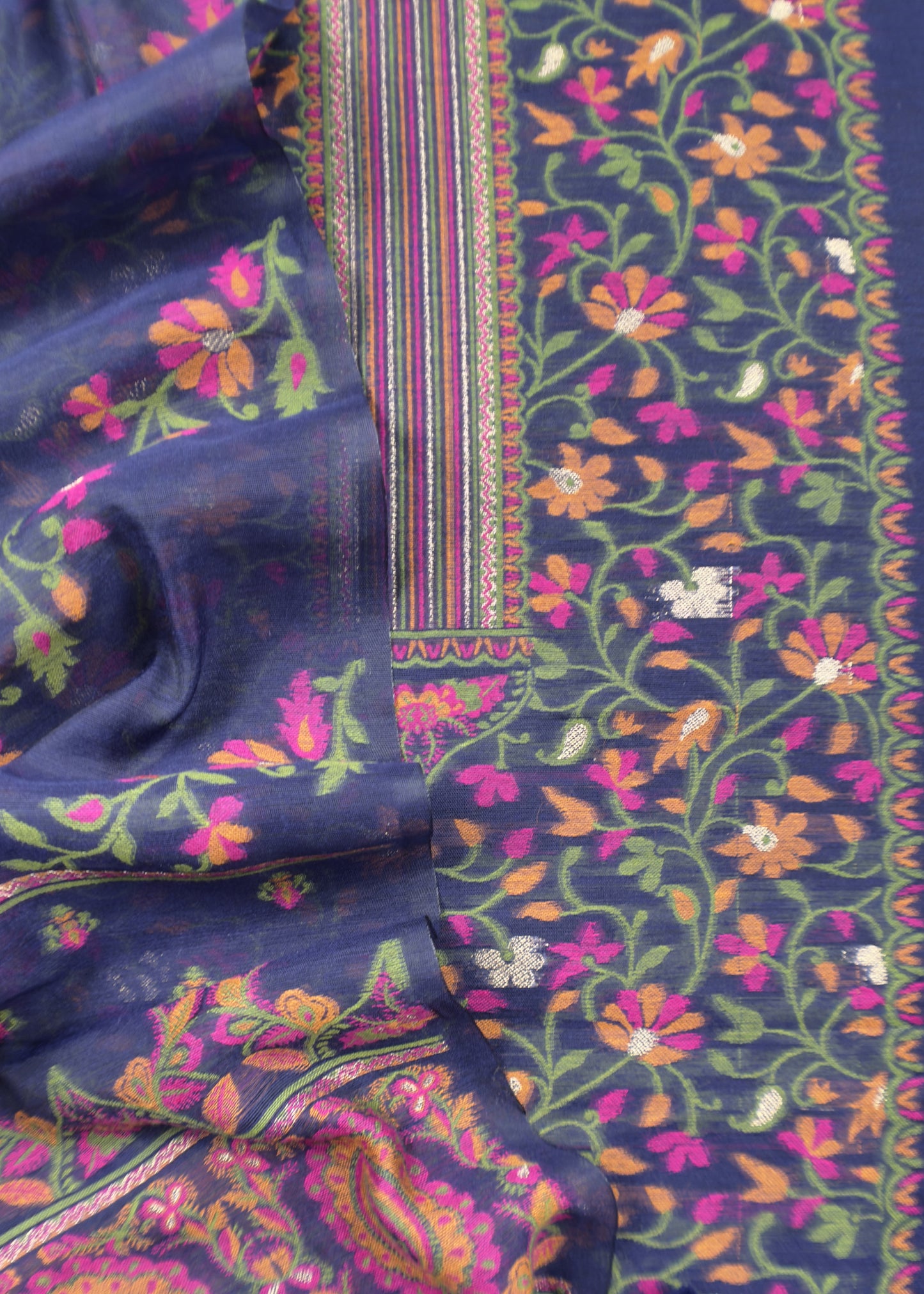Summer wear Suit Pure Chanderi Fabric
