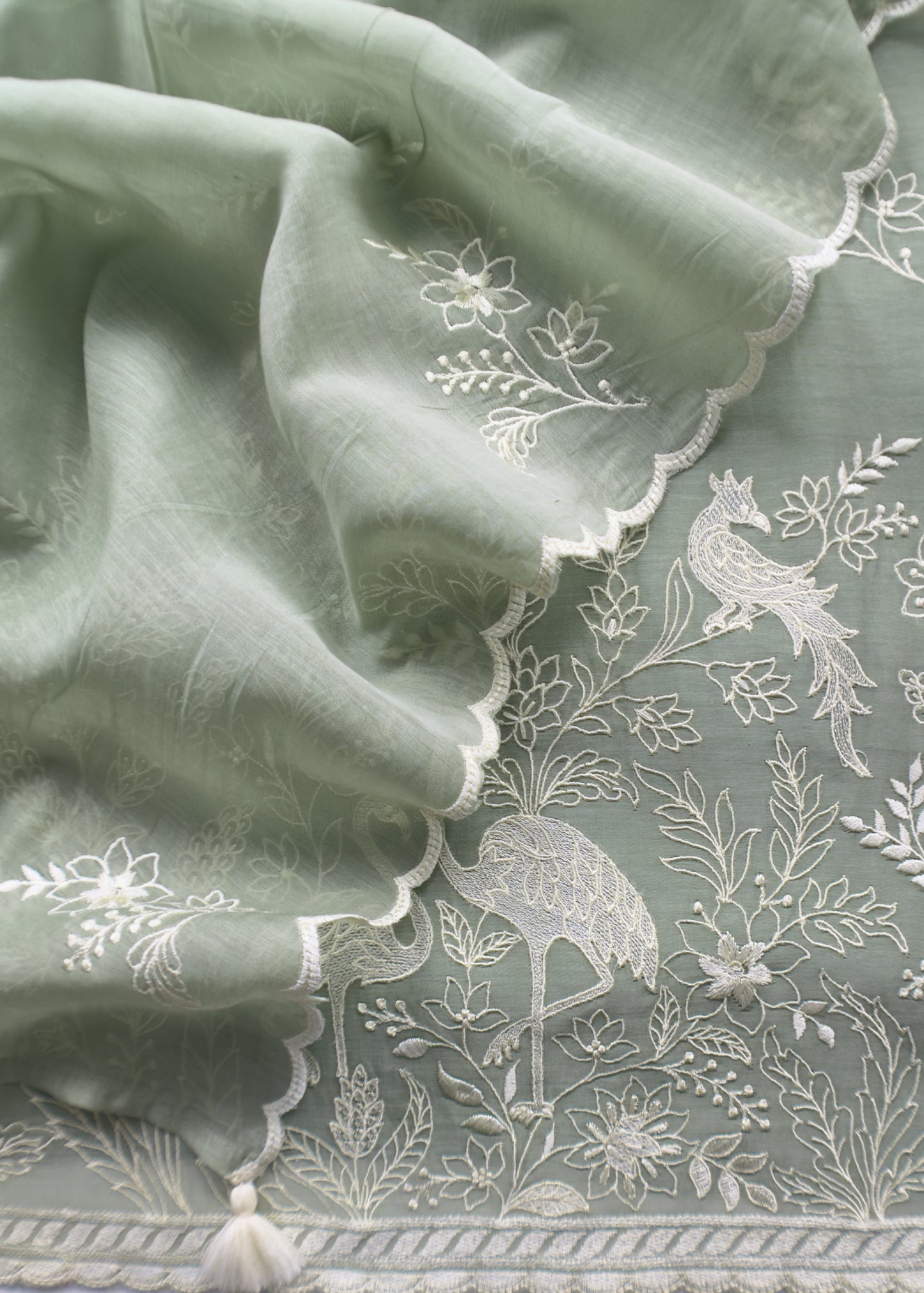 Summer wear Suit Pure Chanderi Fabric