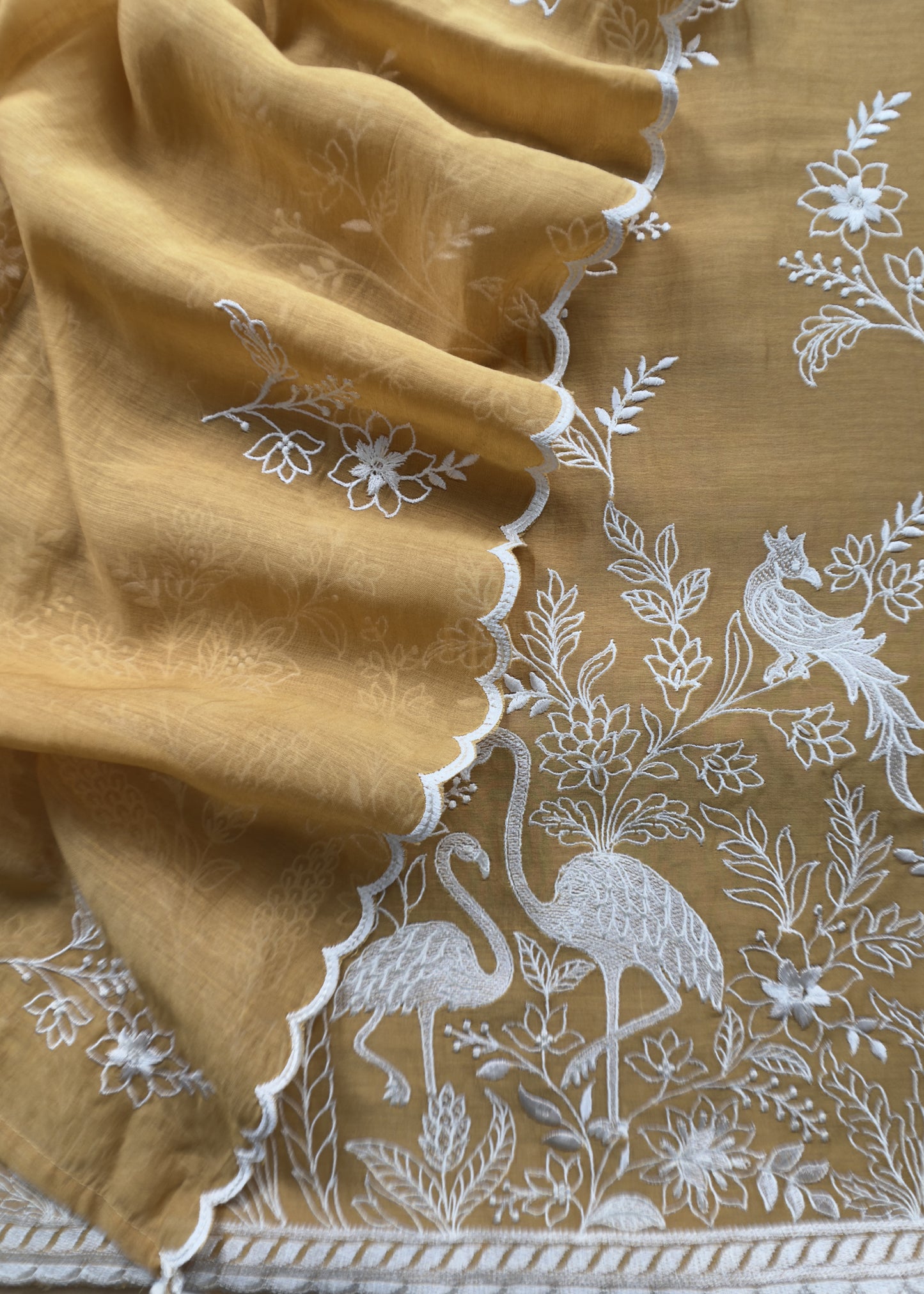 Summer wear Suit Pure Chanderi Fabric