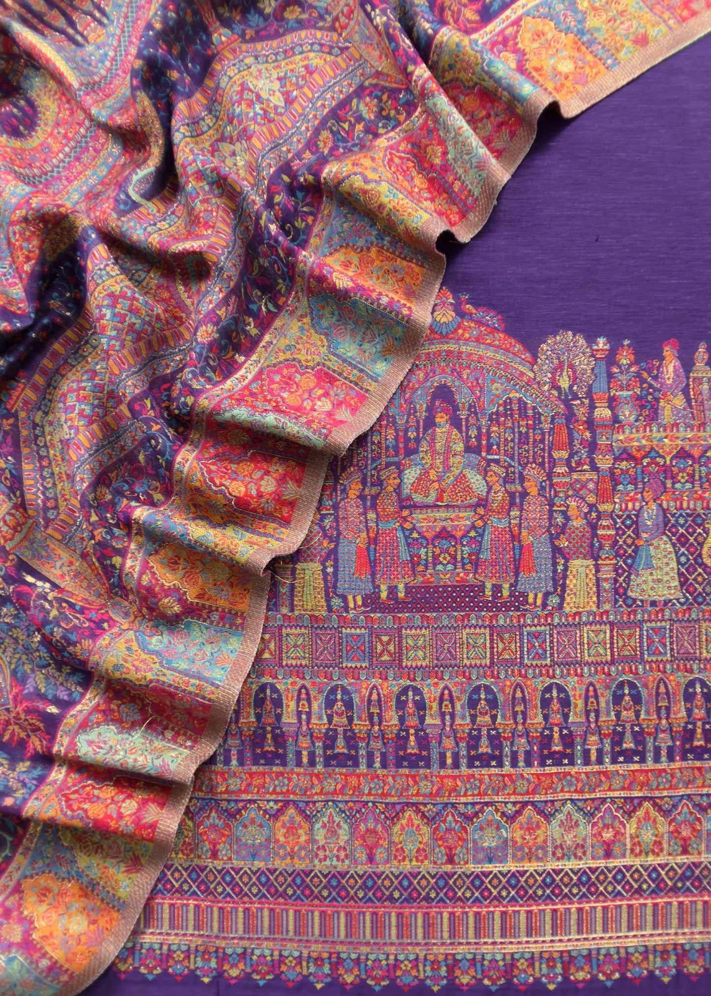 kani silk suit for bridal trousseau