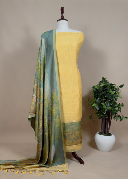 jamdani weaved suit for gifting mom