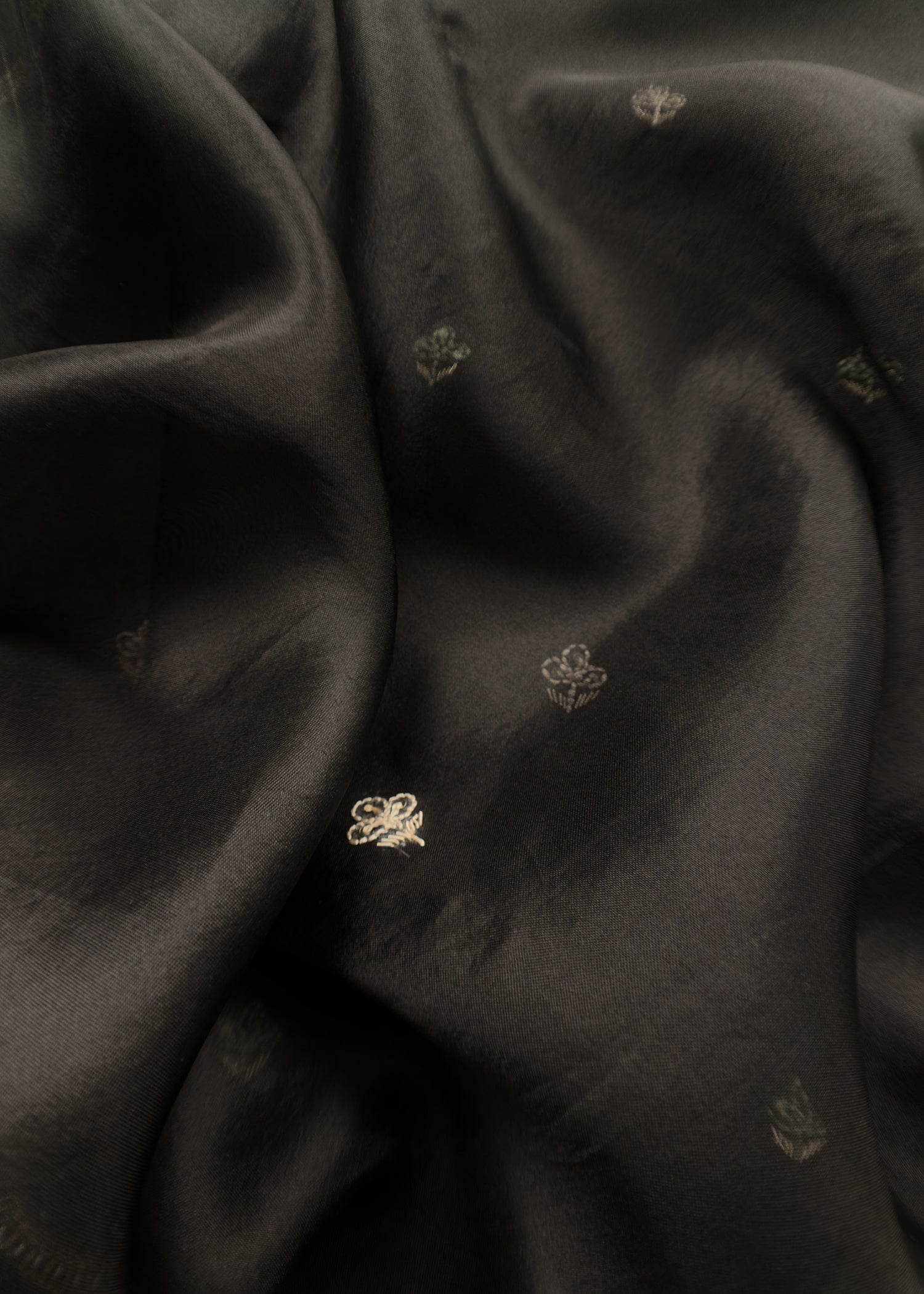 Organza unstitched suit with dupatta