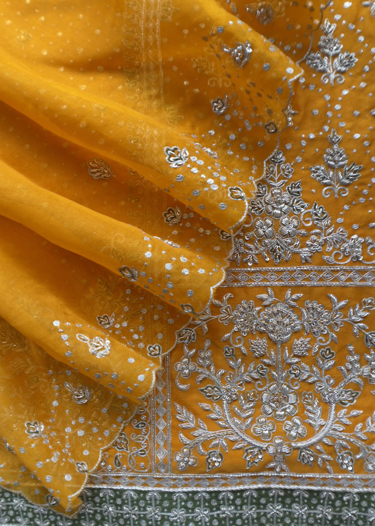 Summer wear suit pure organza fabric