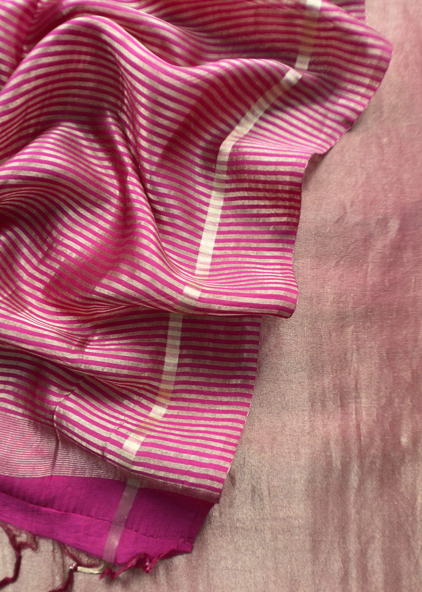 Summer wear Suit Pure Chanderi Fabric