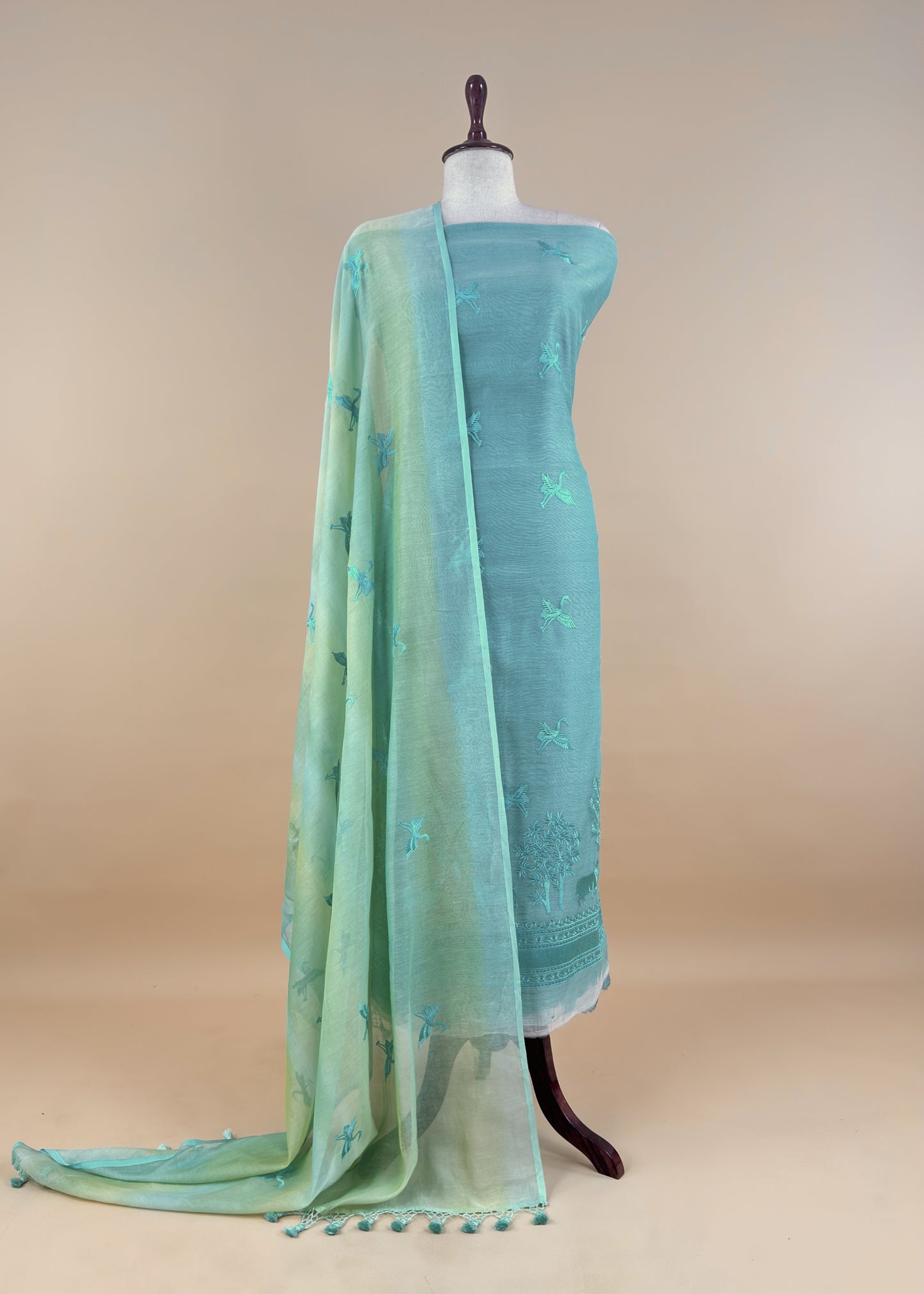 Summer wear suit pure mul cotton fabric
