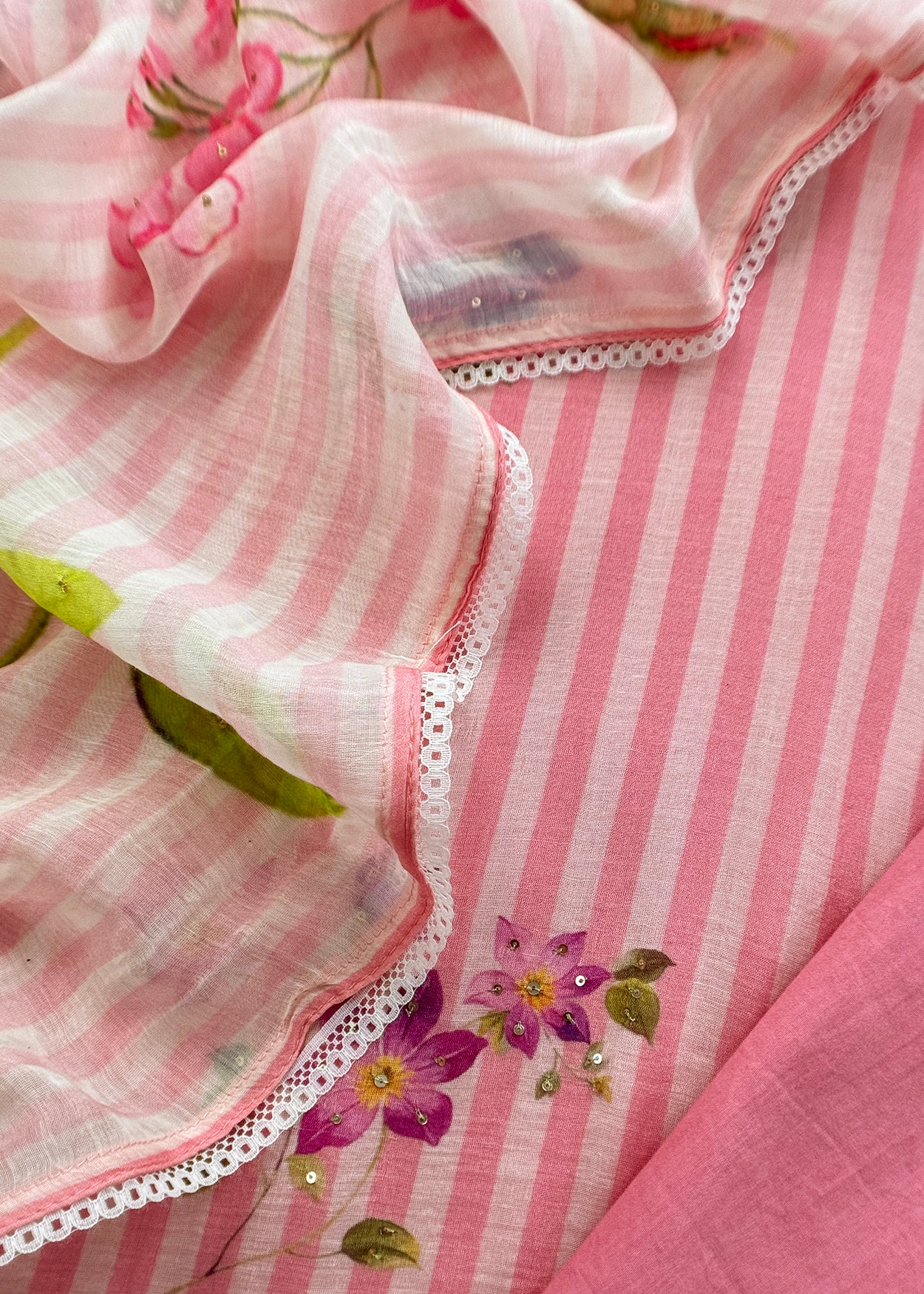 Indian ethnic wear mulmul suits for women