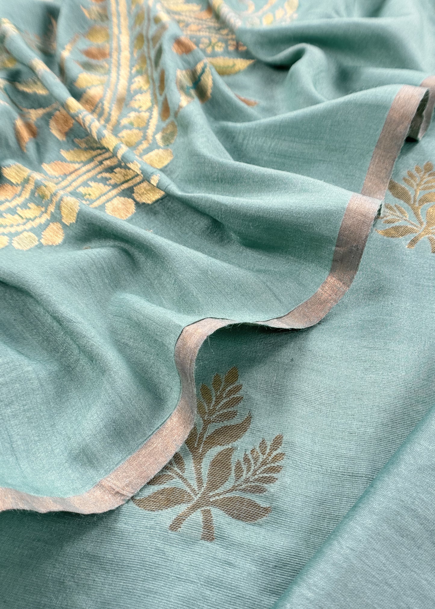 Summer wear suit tussar silk fabric