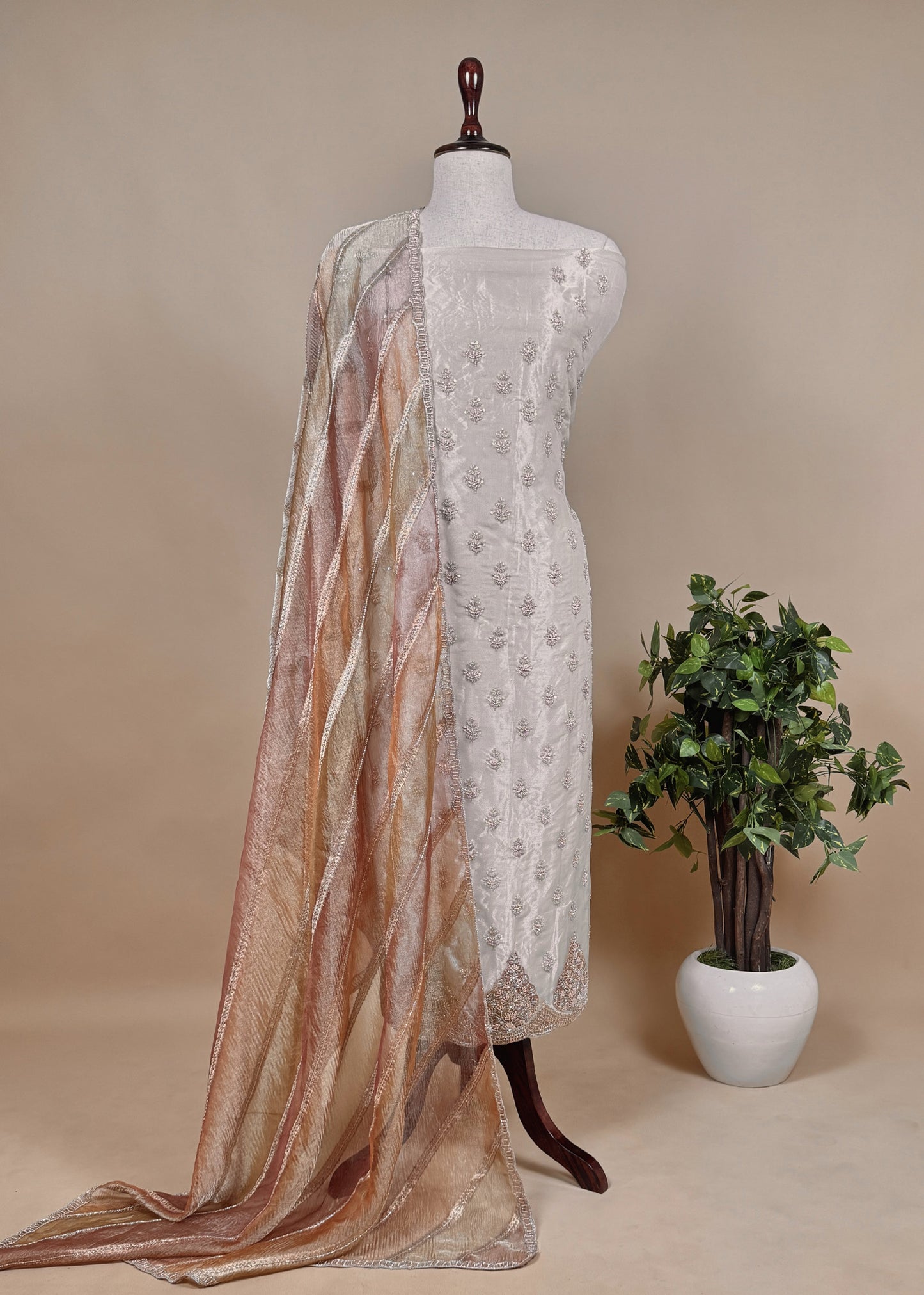 Indian Wear Tissue Suit Online