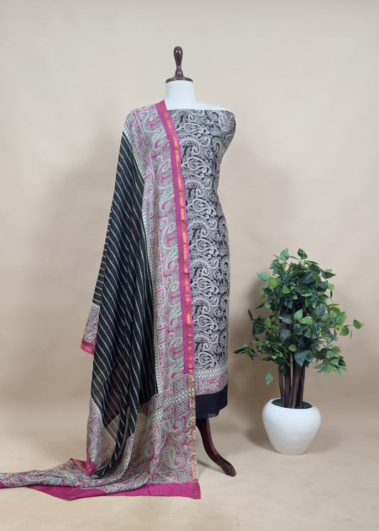Pure maheshwari suit for women