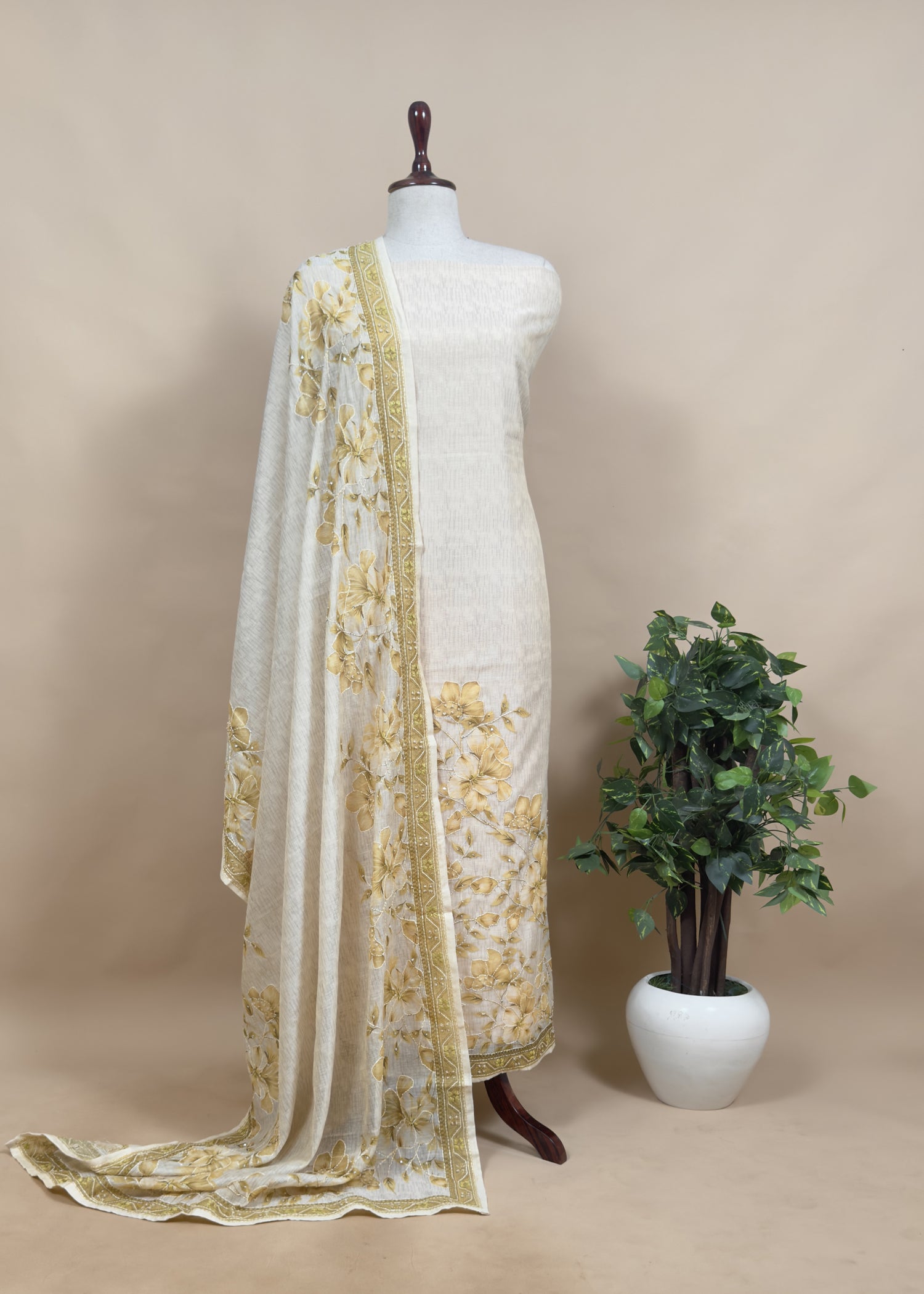 summer wear jamdani suit at the best price