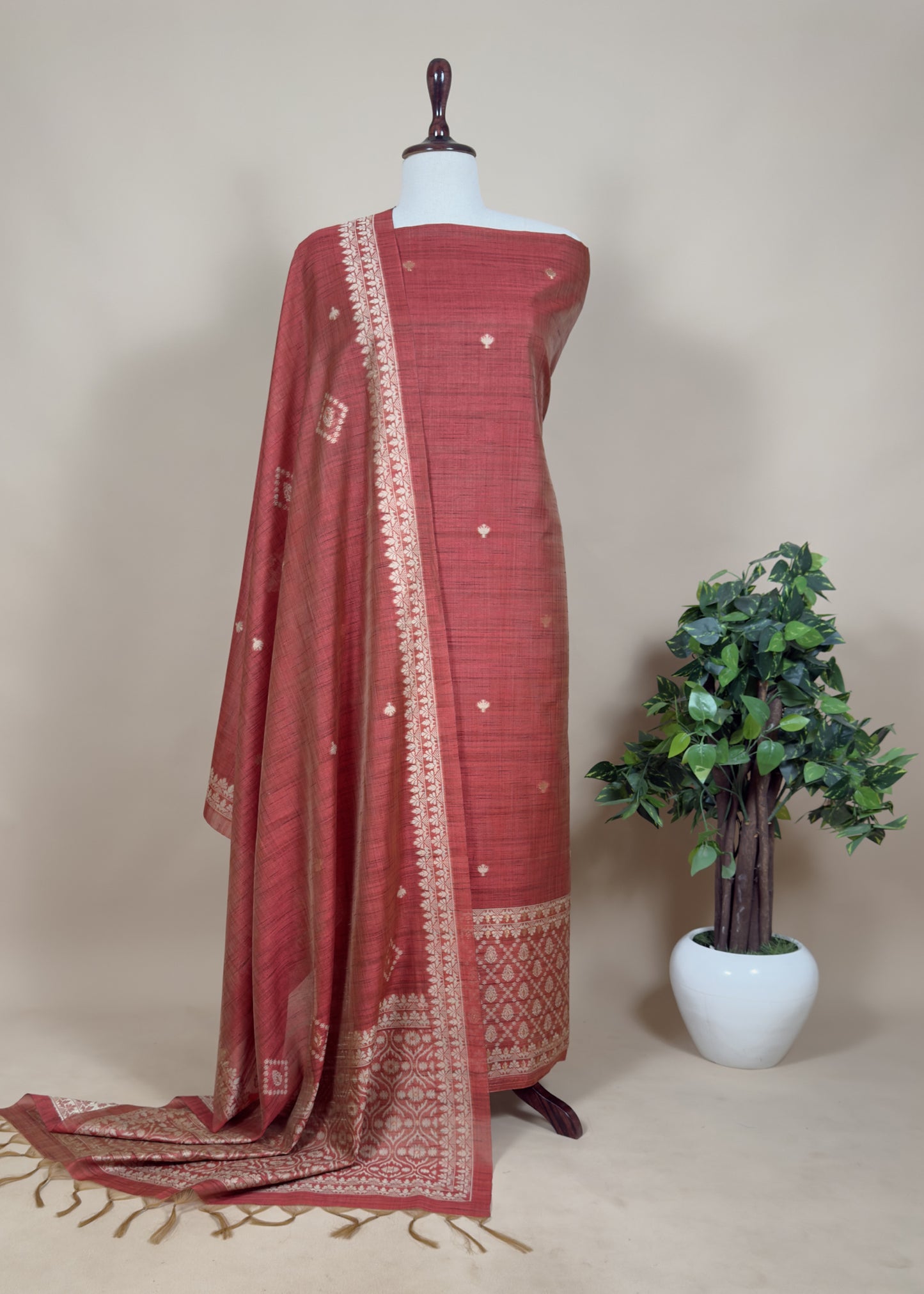 latest design jamdani suit