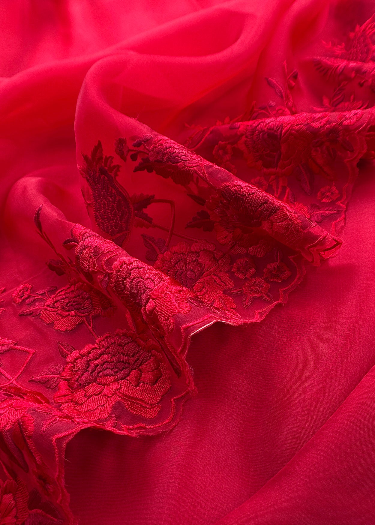 Buy organza suit with dupatta