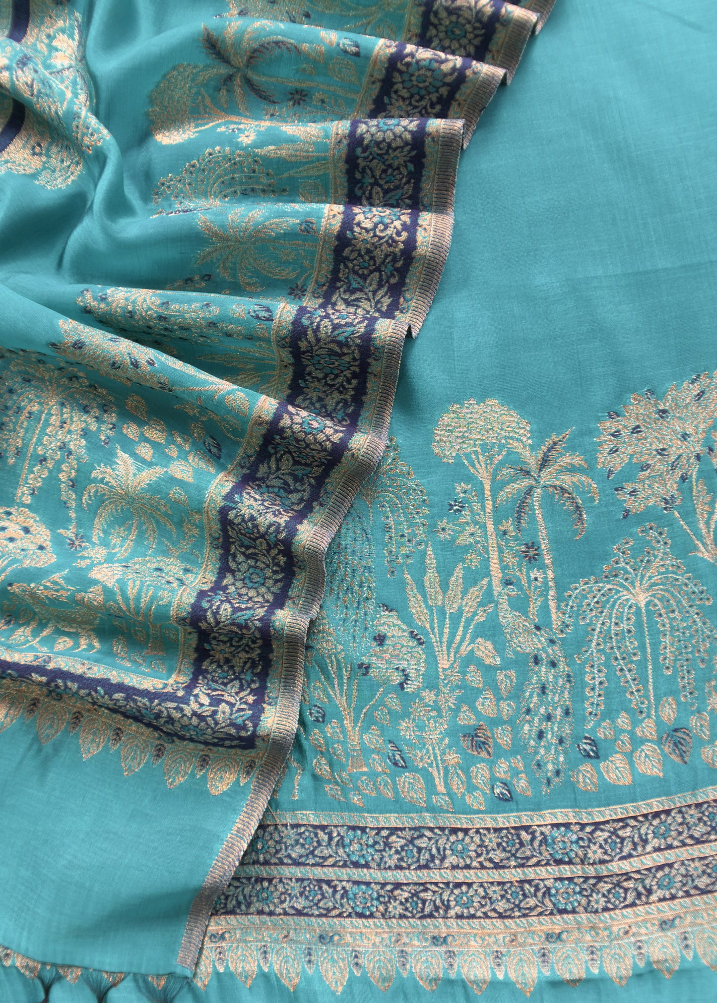 kani silk suit for bridal trousseau