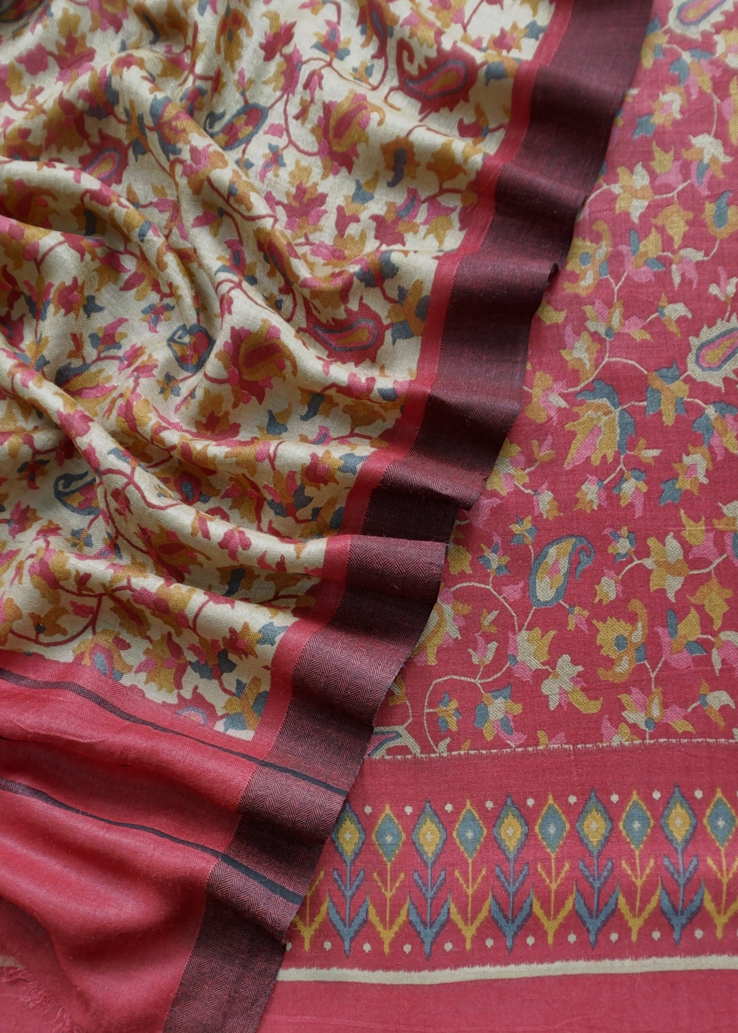 premium pashmina suit for winter