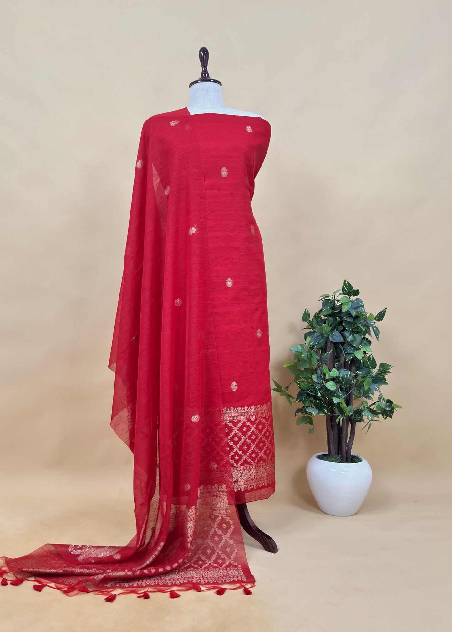 Premium quality jamdani suit for women