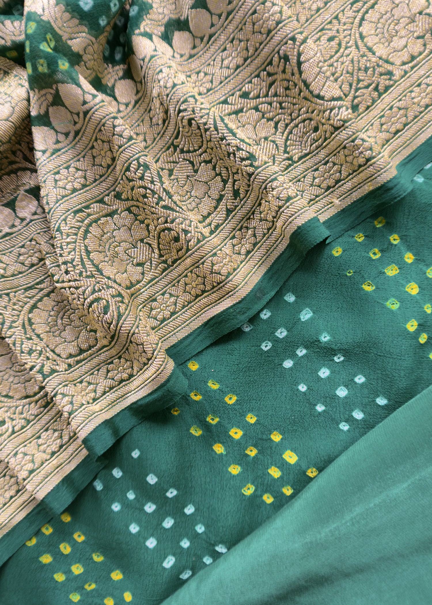 Khaddi Georgette Suit for bridal trousseau
