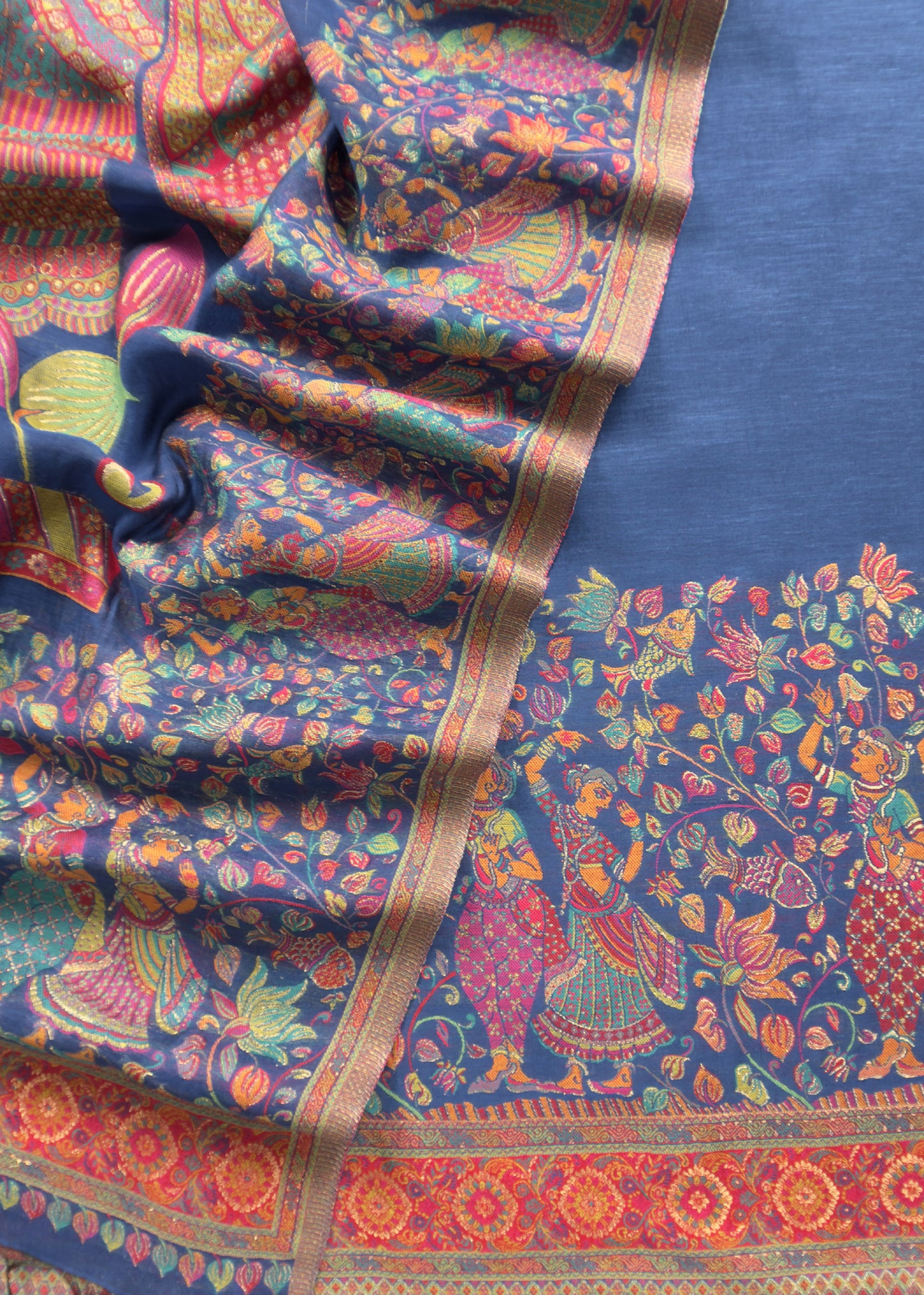 kani silk suit for bridal trousseau