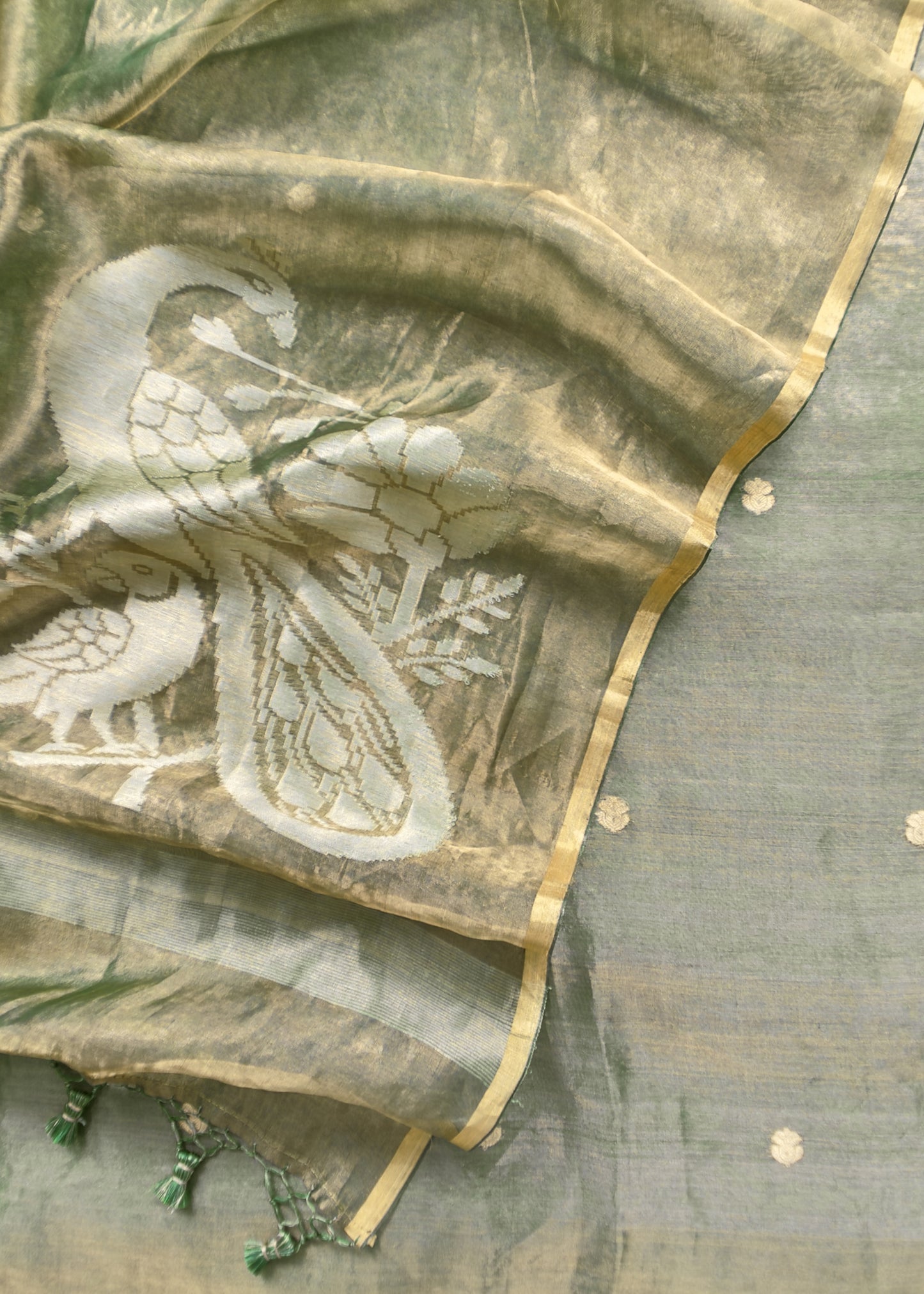 premium Tissue Suit With Kadwa weave