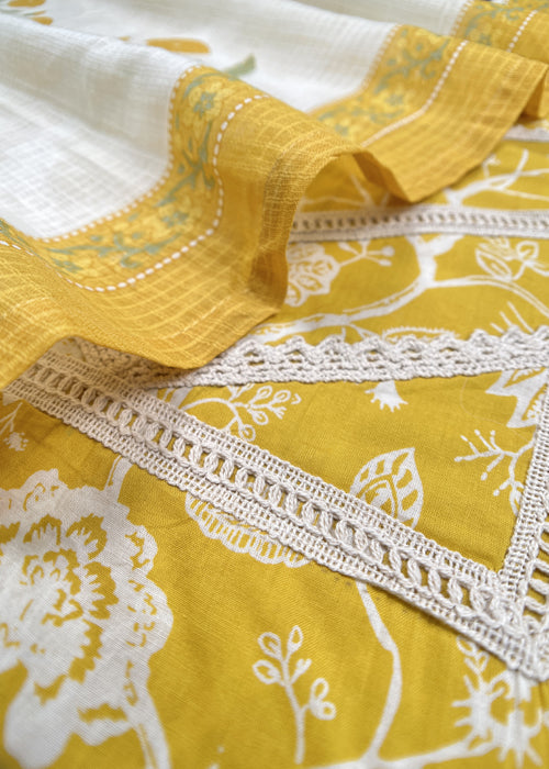 Off-White Dupatta Fashion