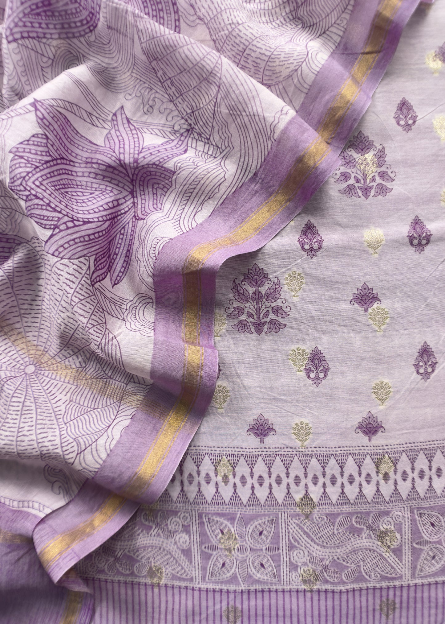 Summer wear maheshwari suit with dupatta