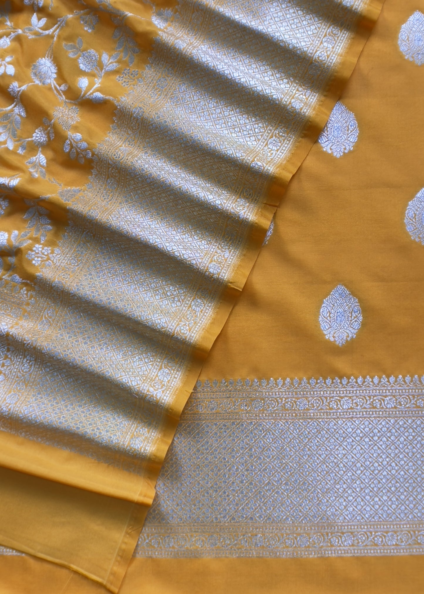 Wedding Wear Banarasi Suit In Silk