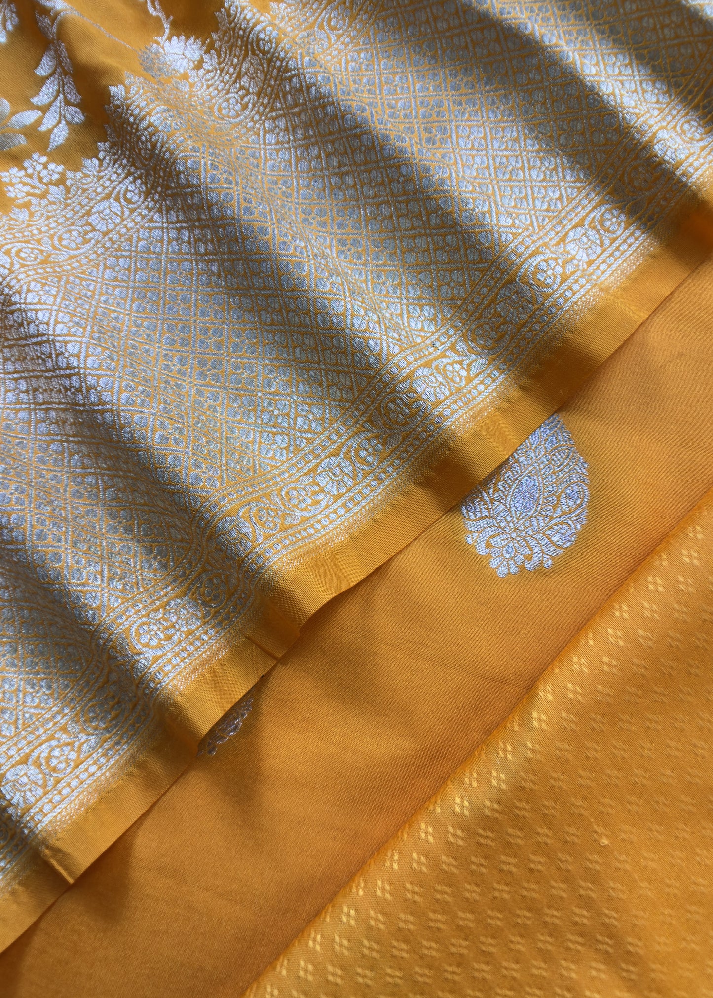 Yellow Silk Suit For Bridal Trousseau