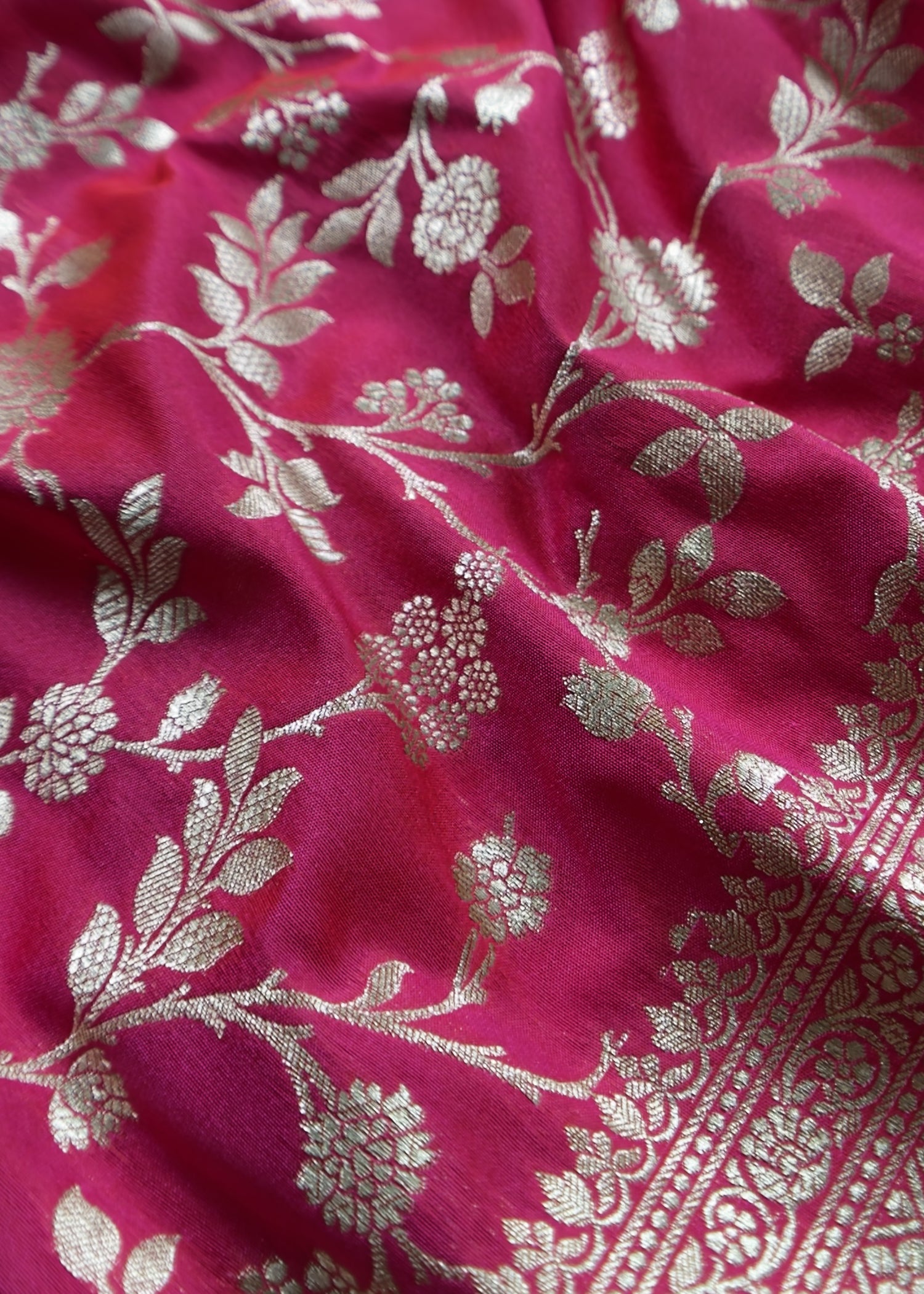 Wedding Wear Banarasi Suit In Silk
