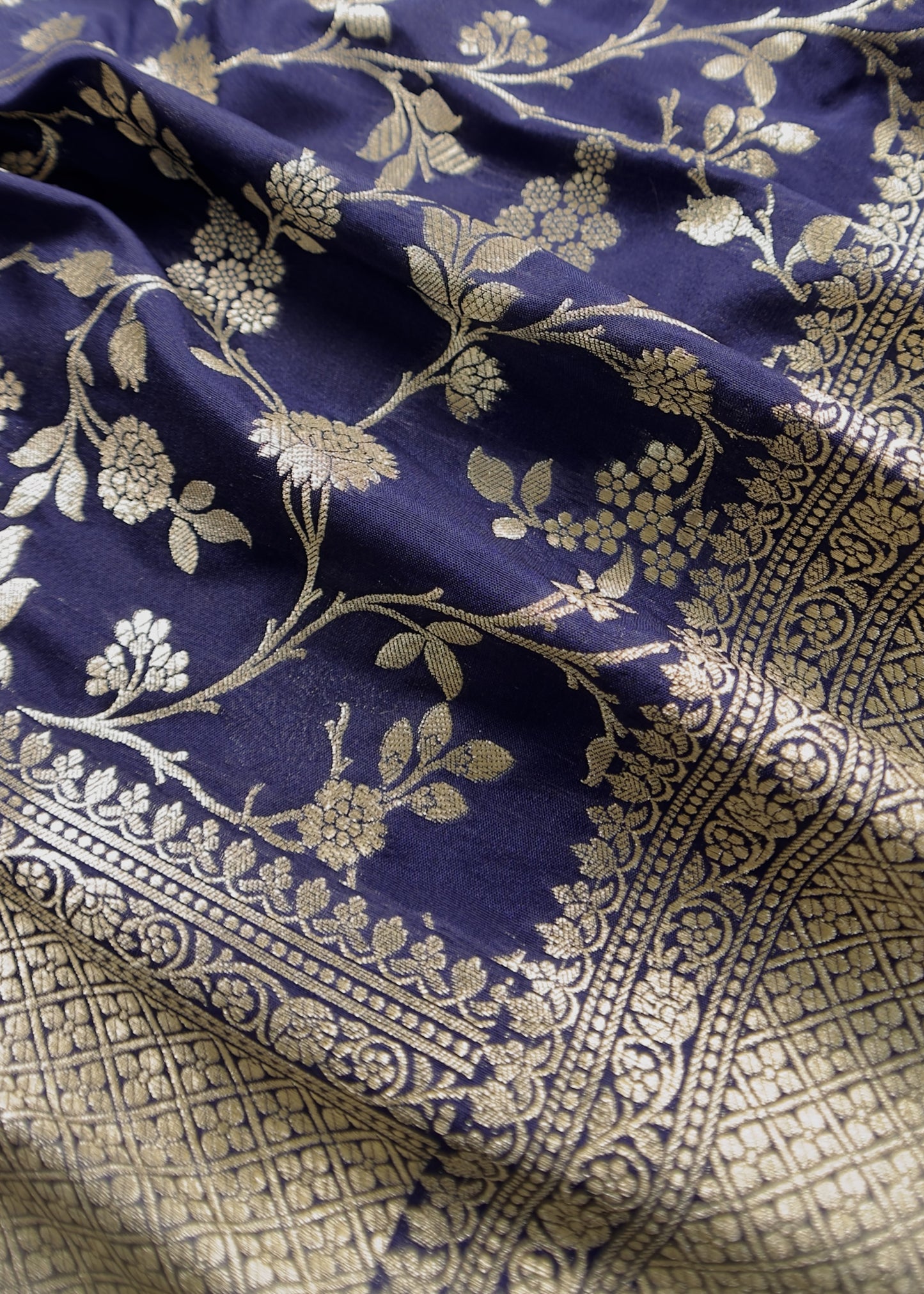 Wedding Wear Banarasi Suit In Silk