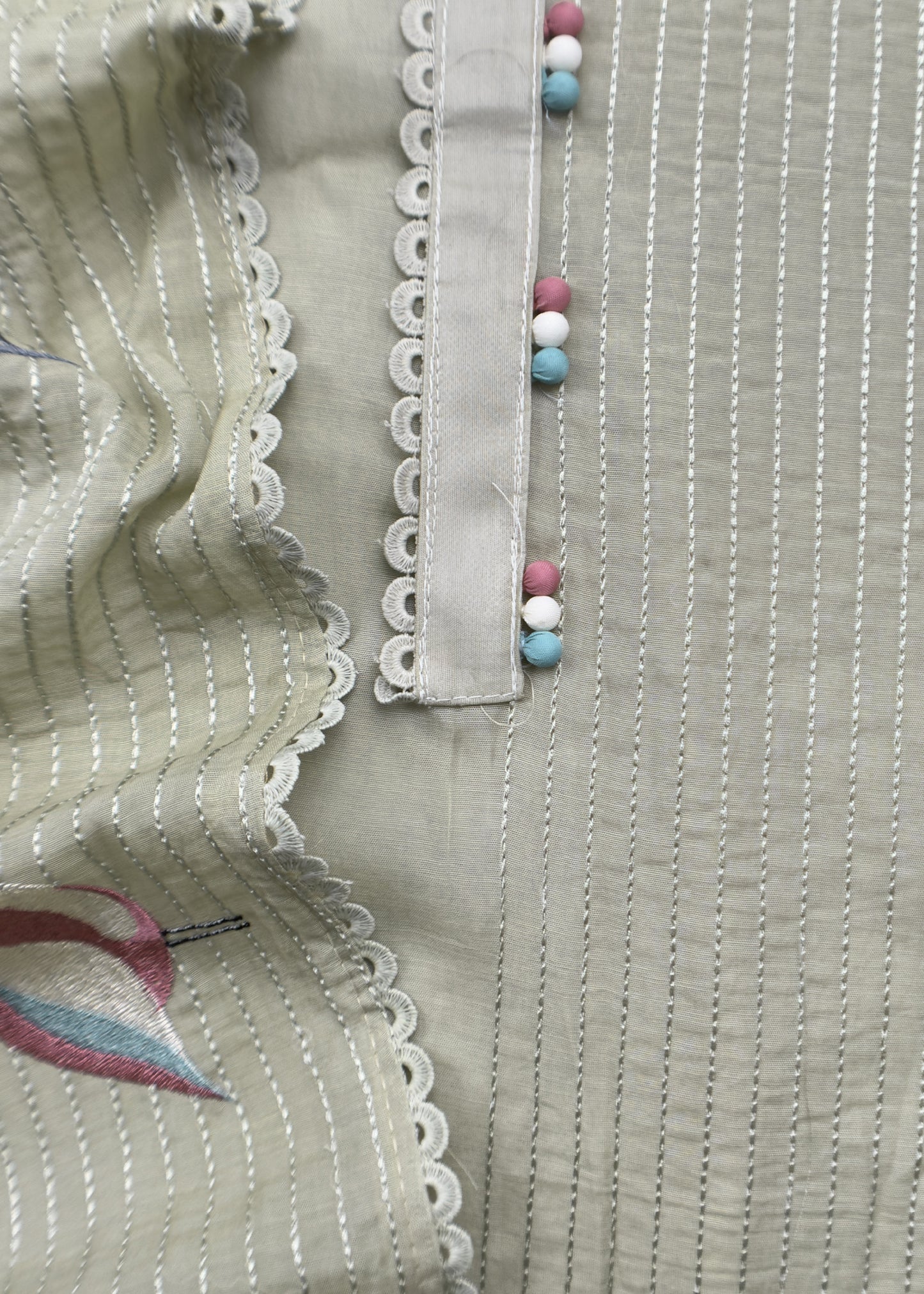 Summer wear suit pure mul cotton fabric