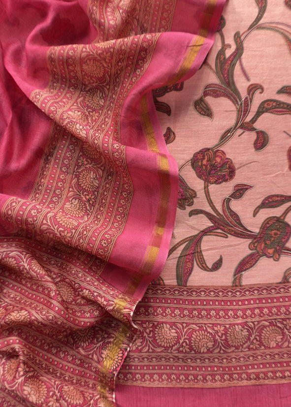 Maheshwari unstitched suit set at the best