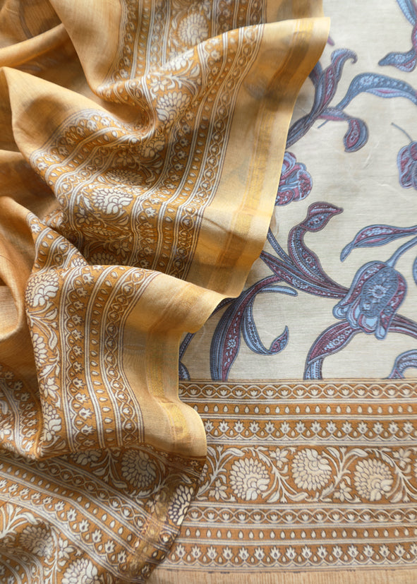 Maheshwari unstitched suit set at the best price