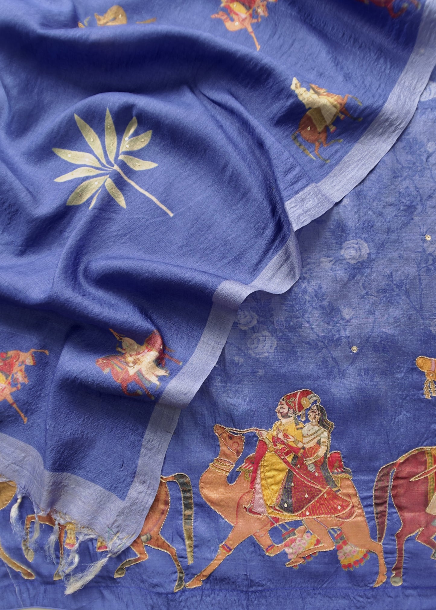 Tussar silk suits for women