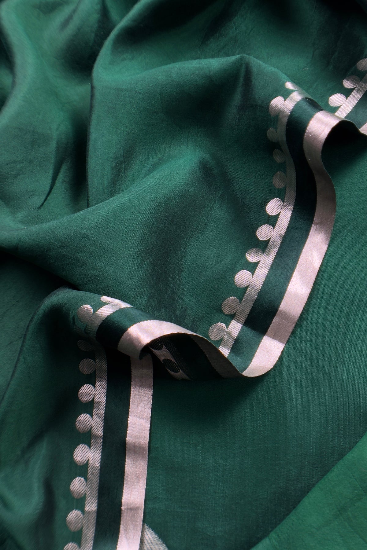 A Beautiful Banarasi Silk Suit For Online