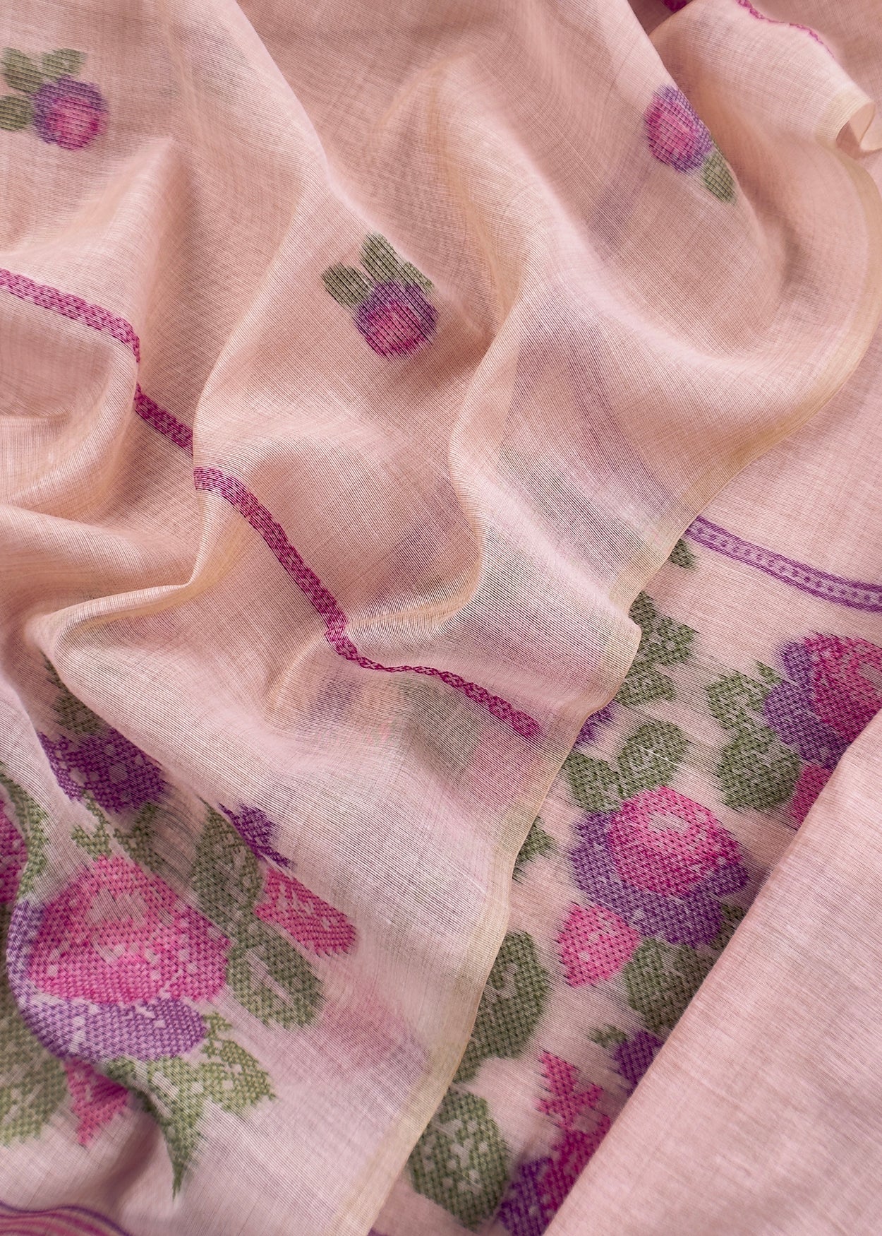 summer wear jamdani suit at the best price