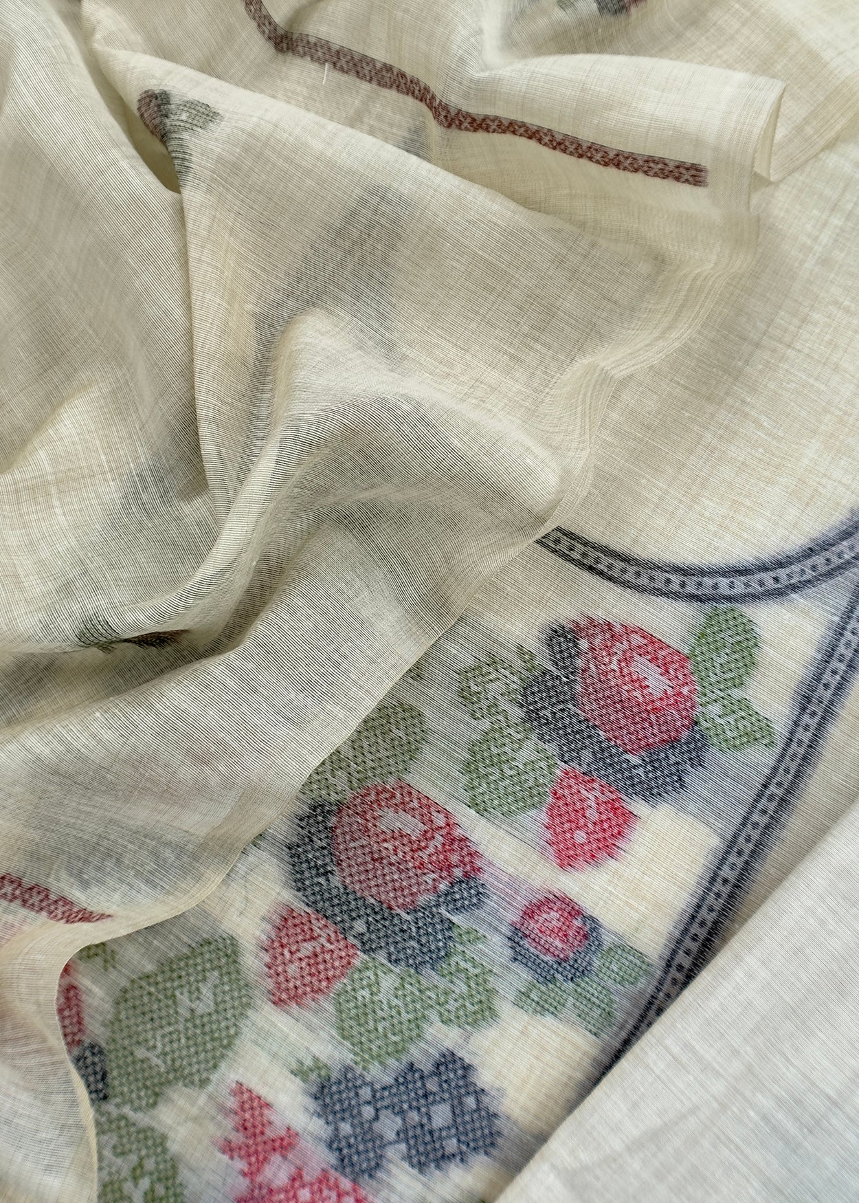 summer wear jamdani suit at the best price