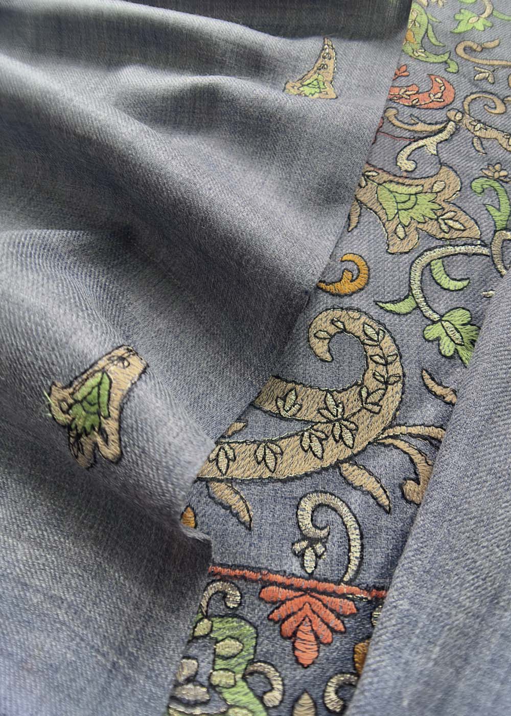 Close-up of Aari Work Detailing