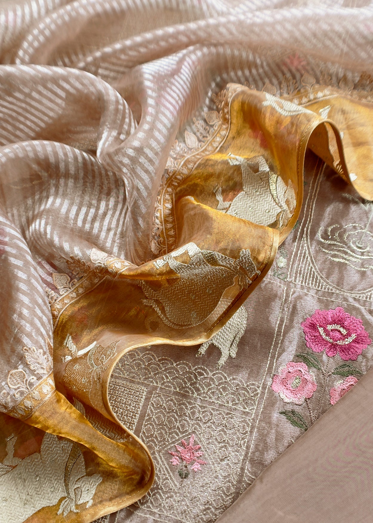 buy Tissue Silk Suit Online