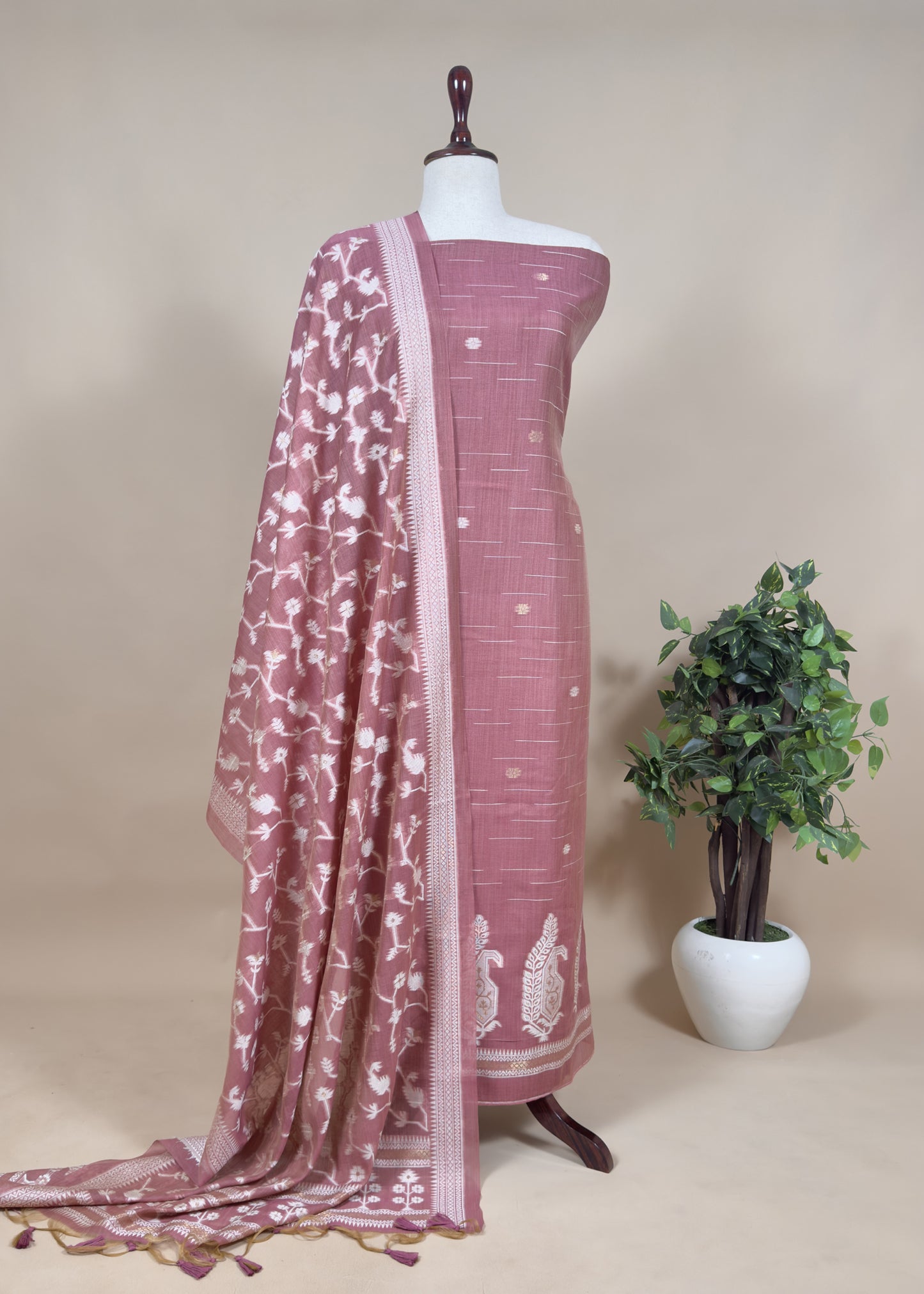 latest design jamdani suit
