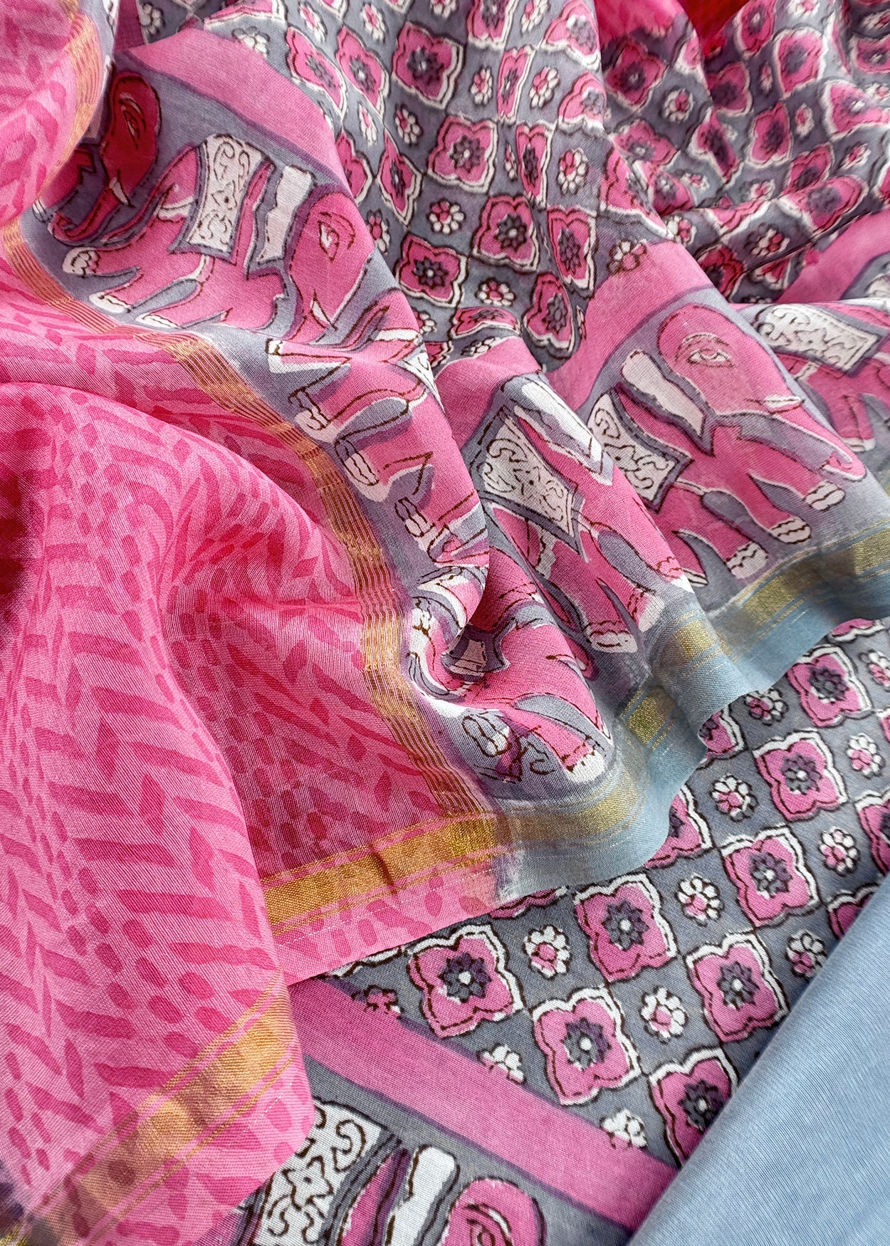 Summer wear suit pure mulmul fabric