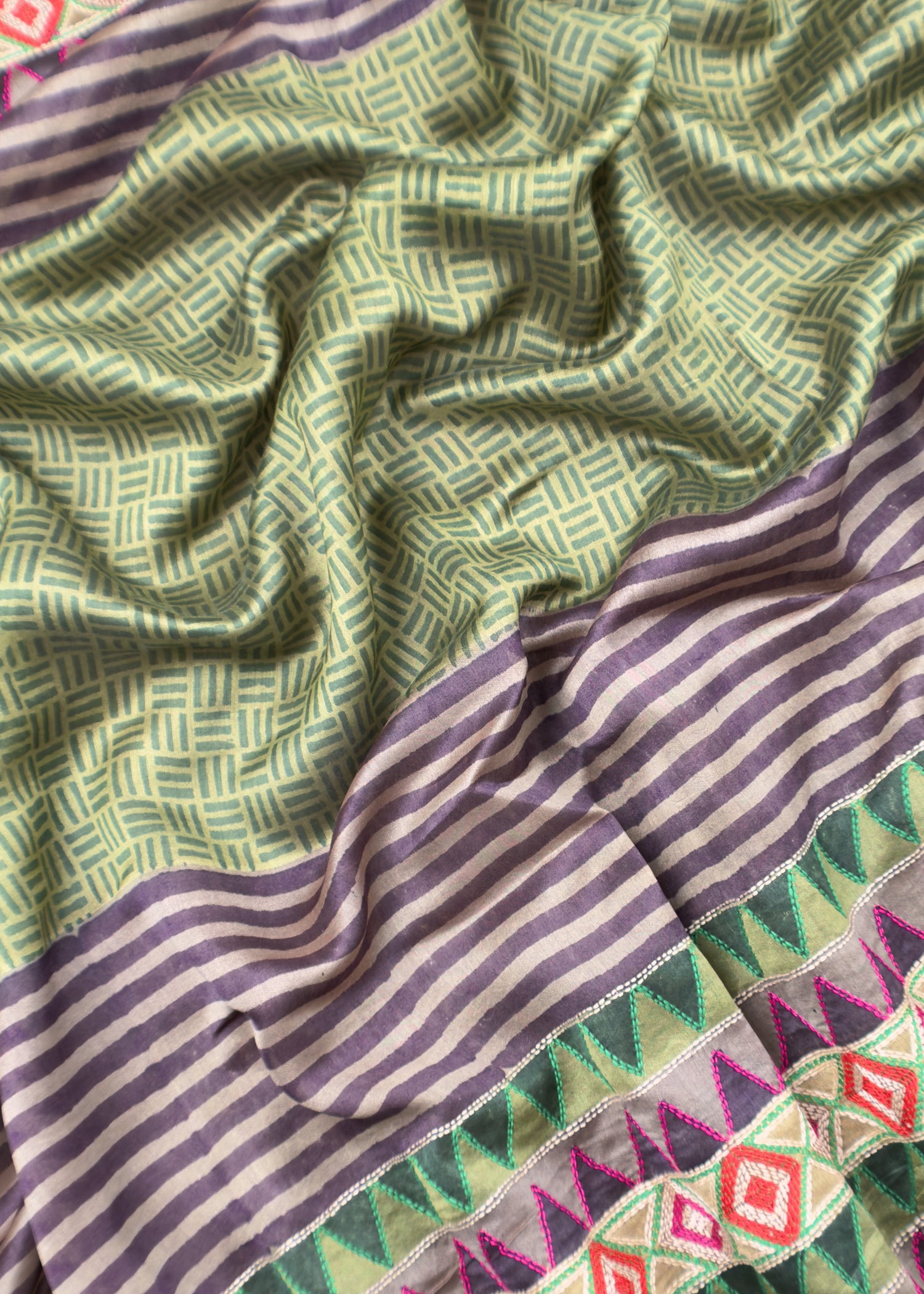 Buy unstitched maheshwari silk suit online in india