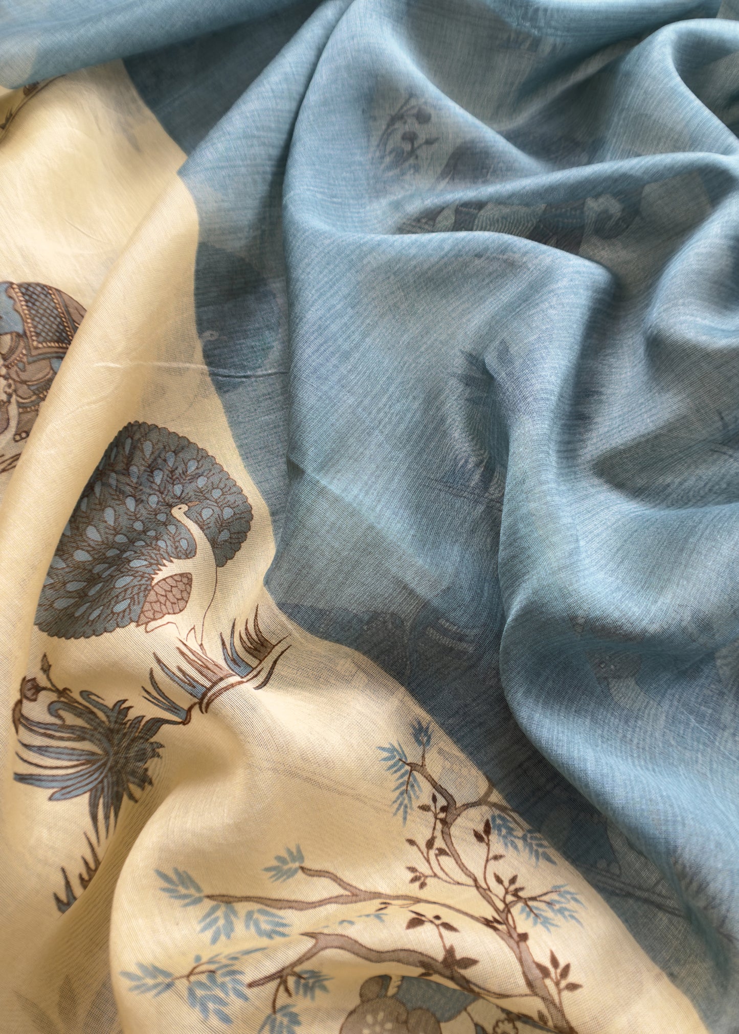 Shikagarh Maheshwari Silk Suit Fabric