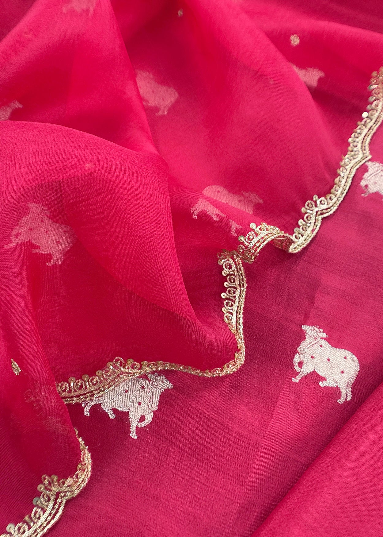 Indian ethnic wear chiniya silk suits for women
